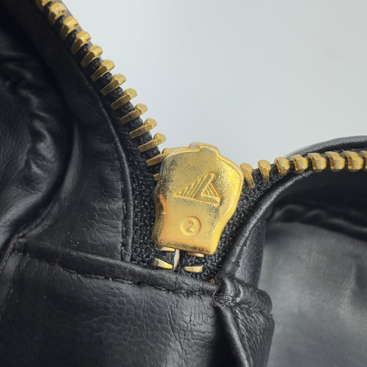Chanel Quilted Caviar Leather Coco Mark Small Black Vanity Case