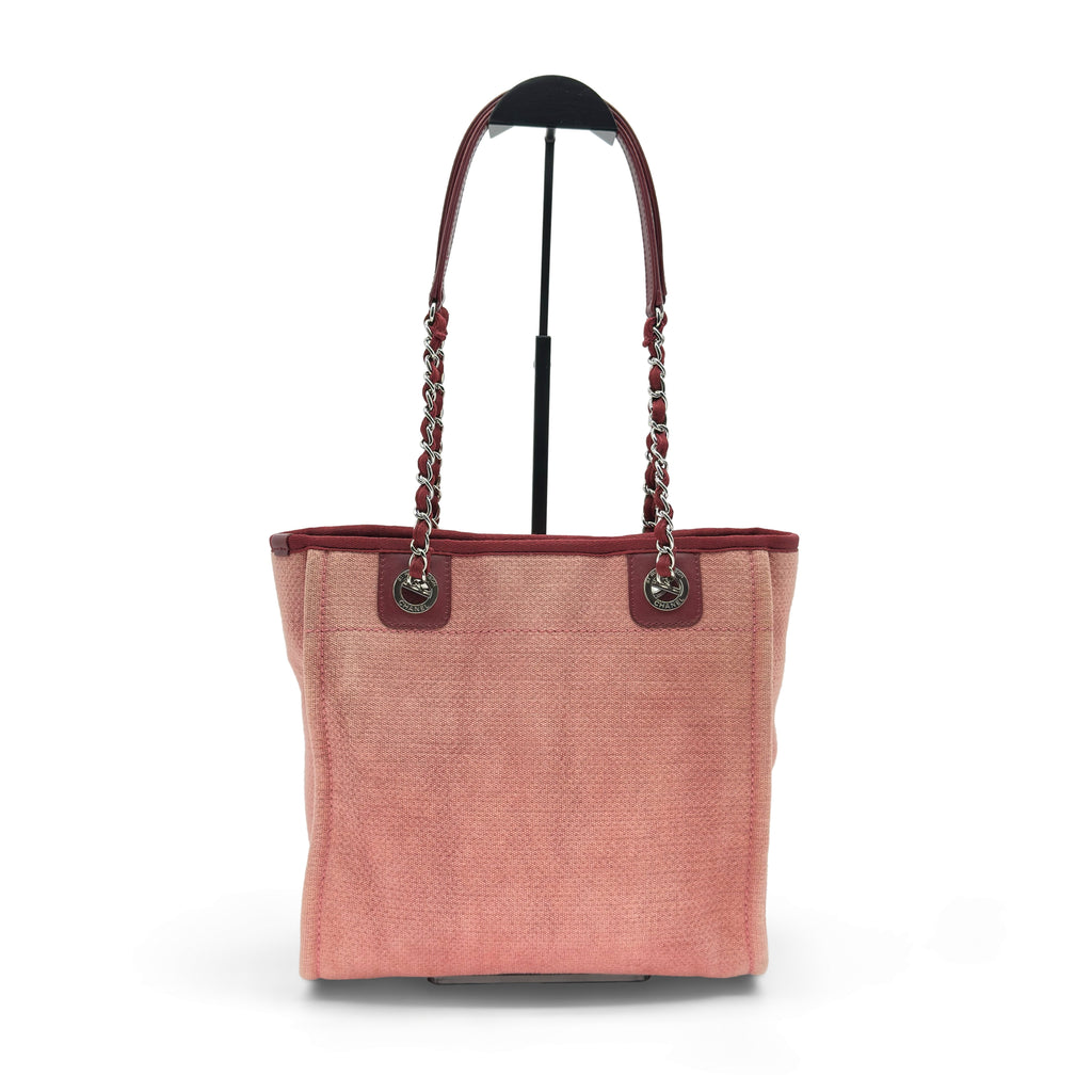 Chanel Deauville Mini Canvas Dusty Rose