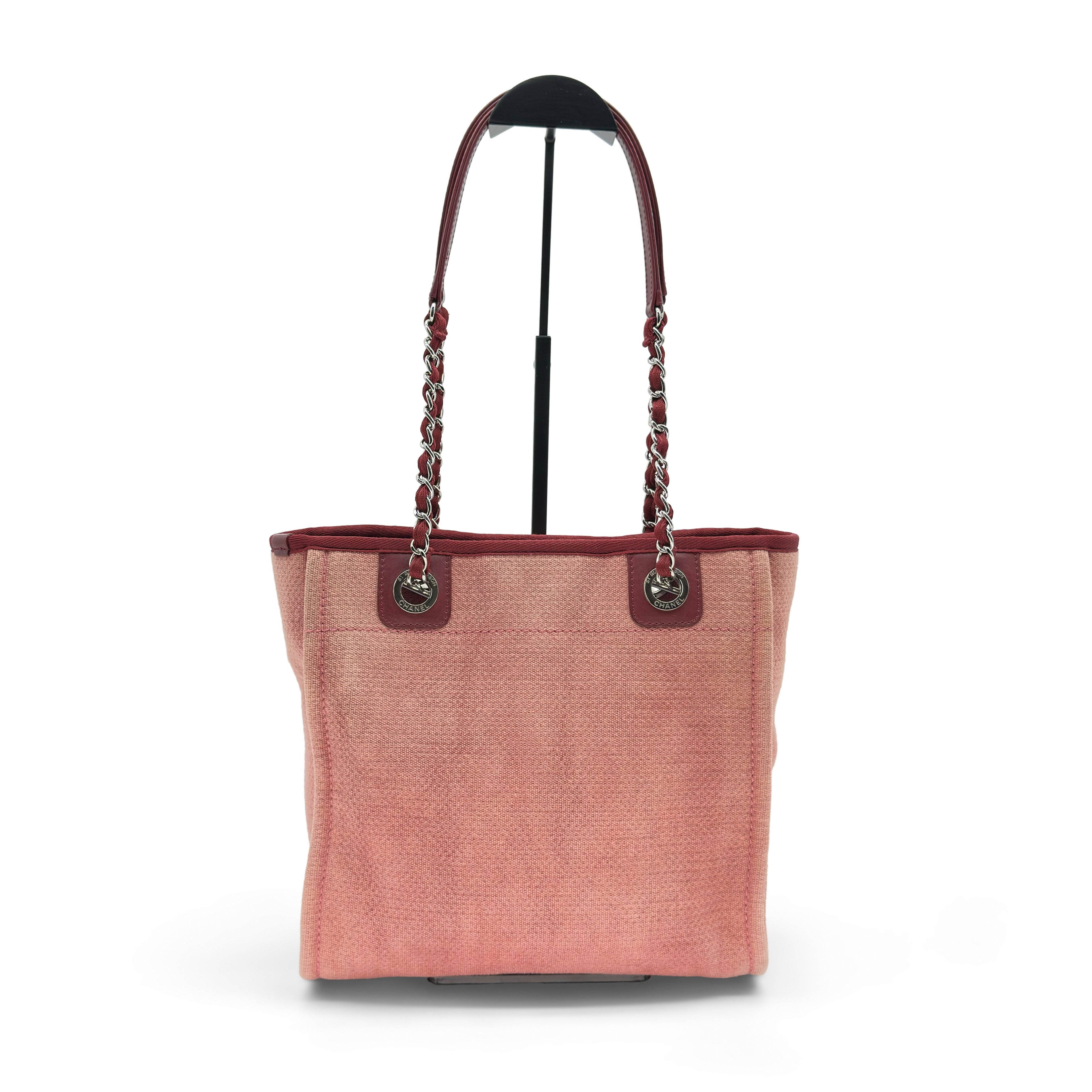 Chanel Deauville Mini Canvas Dusty Rose