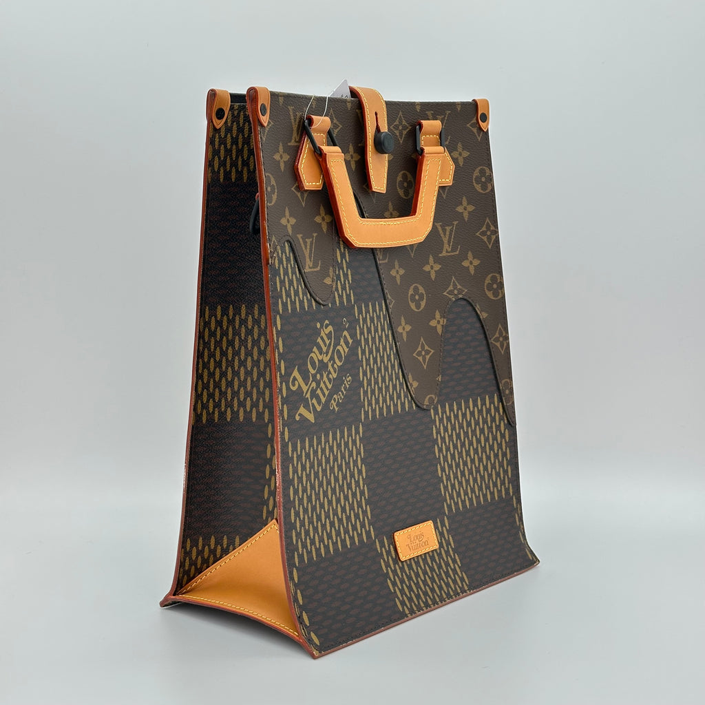 Louis Vuitton NIGO Damier Giant Tote 2Way Bag N40355 LV Squared Brown