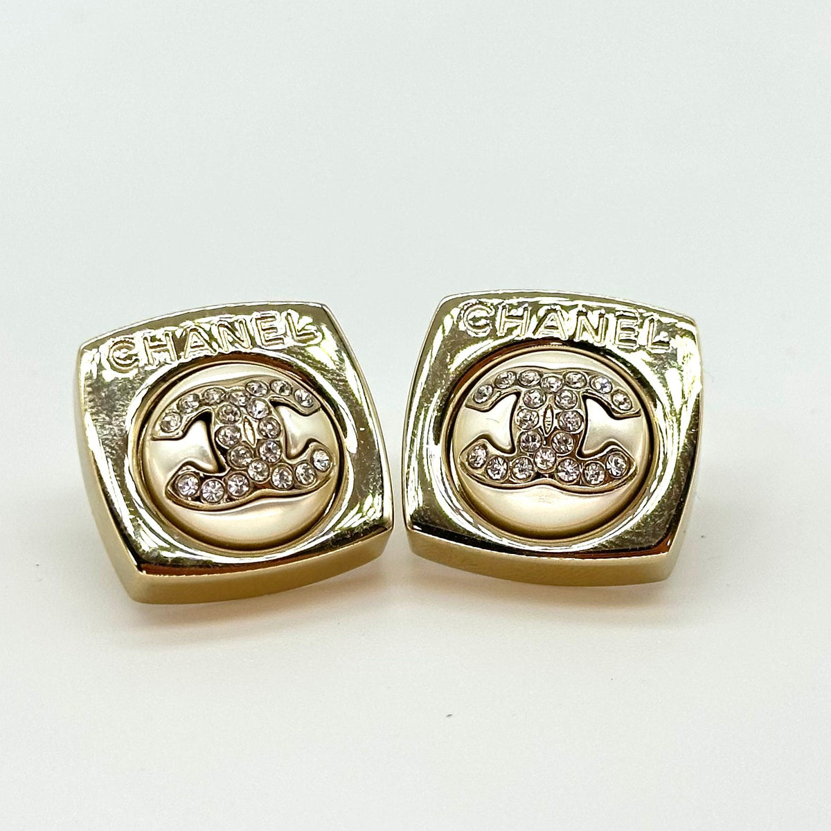 CHANEL Earrings Square Coco Mark 2023 Spring/Summer