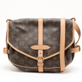 Louis Vuitton Monogram M42256 Saumur Shoulder Bag CrossBody