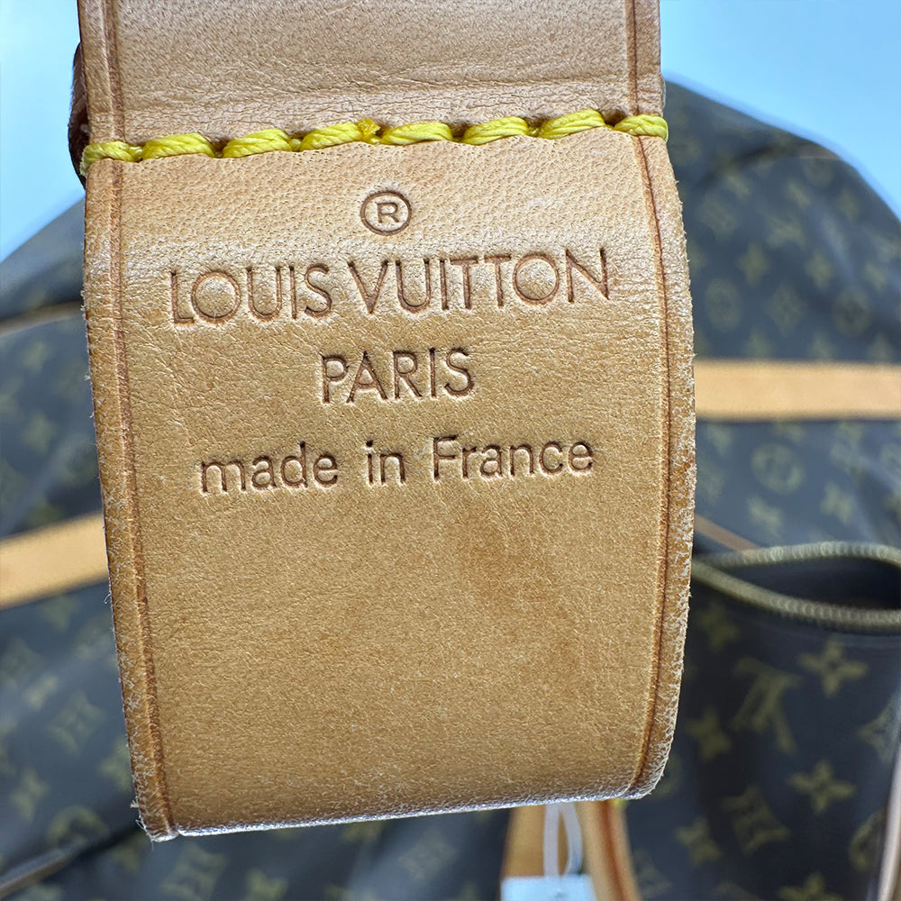 Louis Vuitton Monogram Canvasm Keepall Bandrière 60 M41412 Boston Tasche