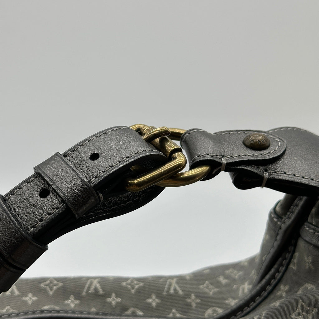 Louis Vuitton Mini Lin Monogram Manon PM Grey Shoulder Bag