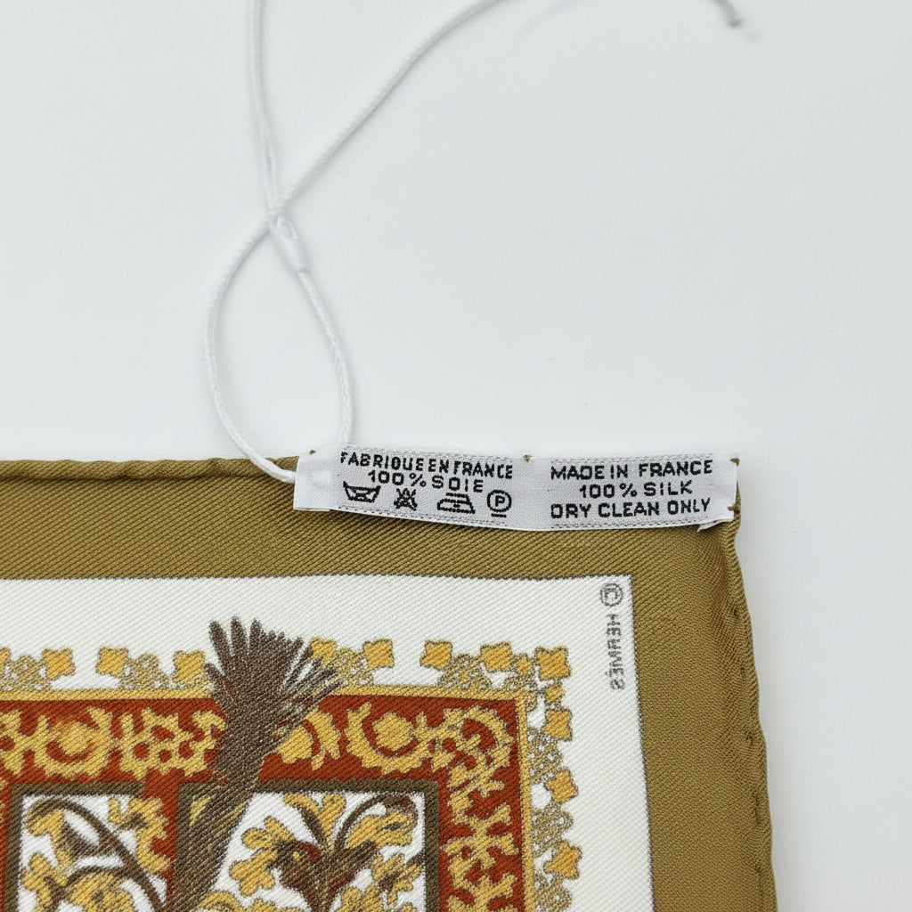 Hermes Carre 45 Petit Schal 100 % Seide