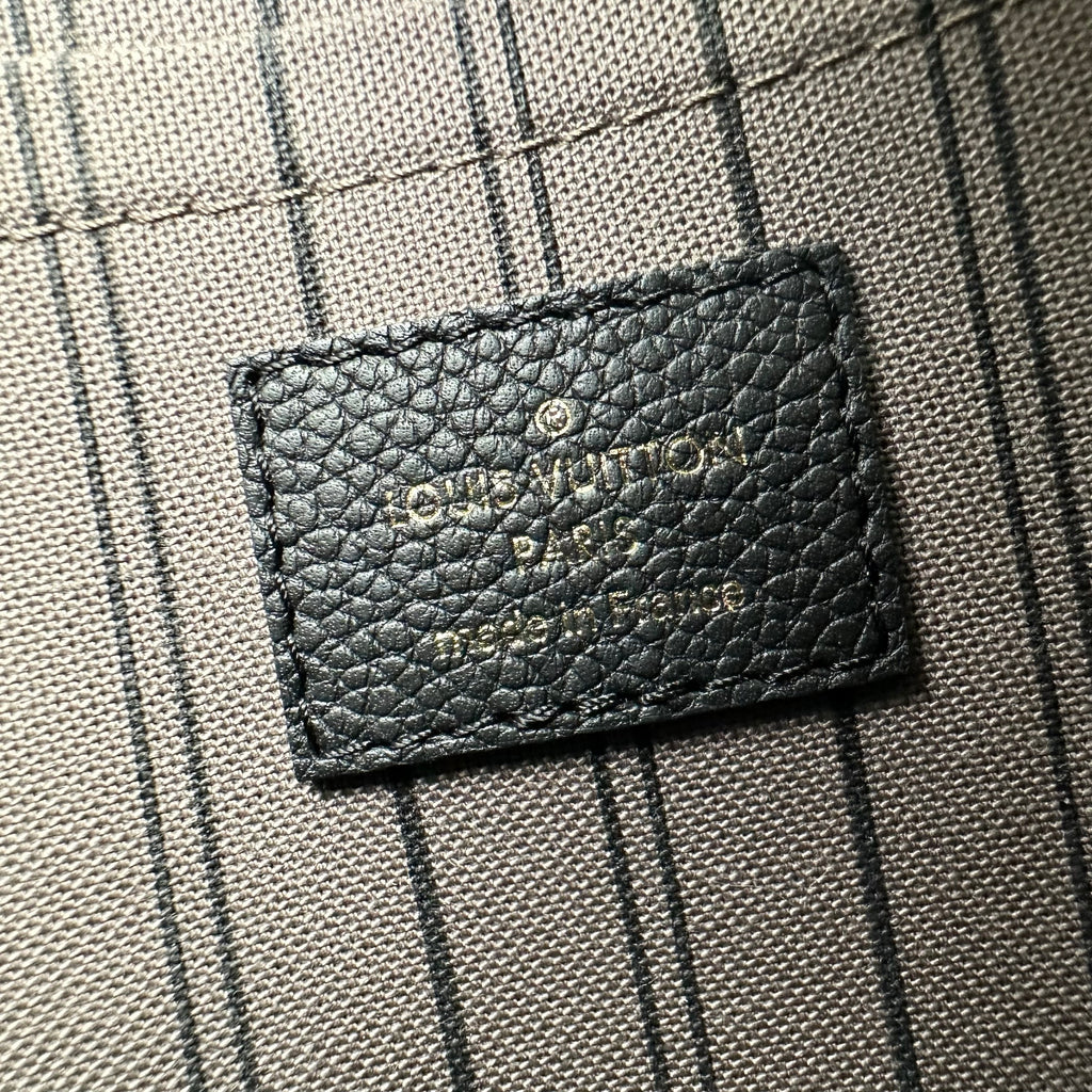 Louis Vuitton Monogram Empreinte Montaigne MM Handbag Shoulder Bag Crossbody M41048