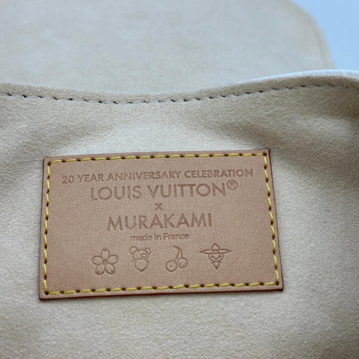 Louis Vuitton x Murakami Monogram Multicolor White Venice Backpack