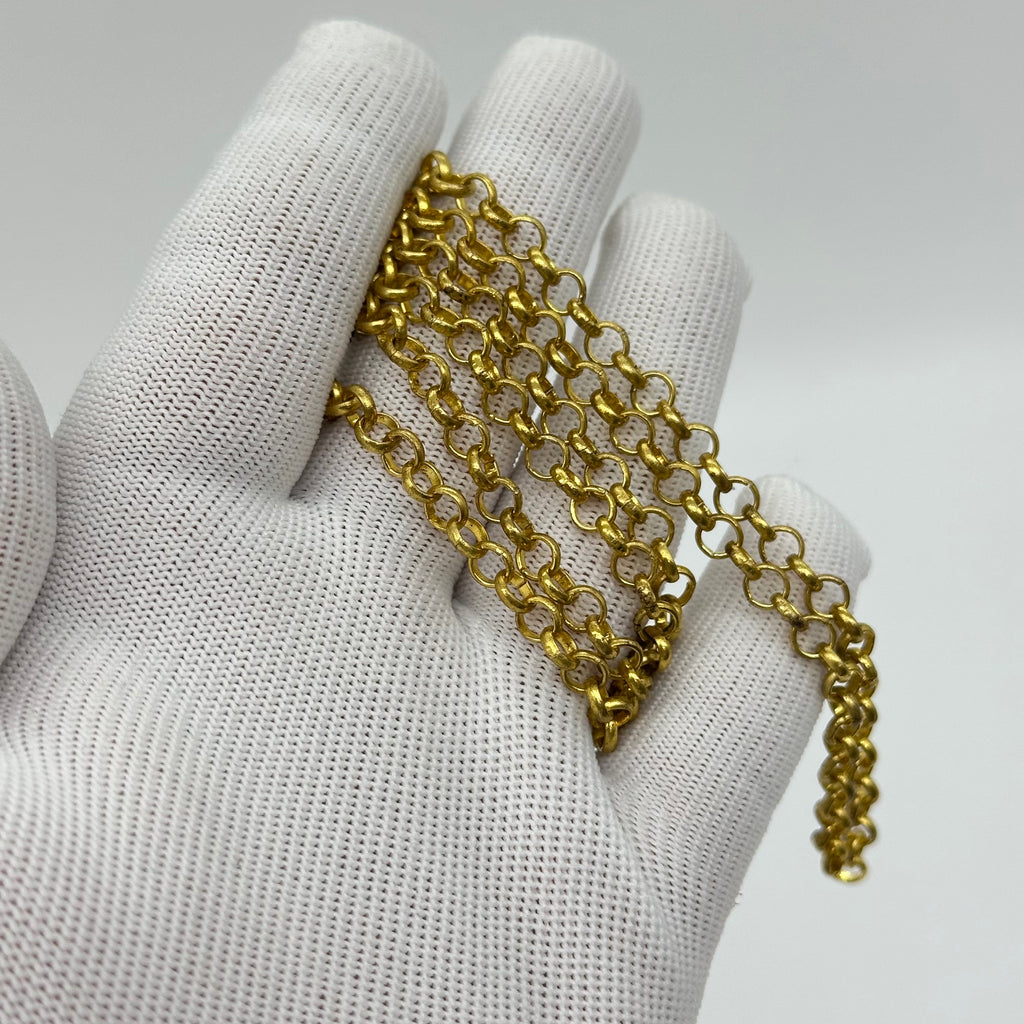 Chanel No. 5 Parfume Mini Bottle Chain Necklace vintage
