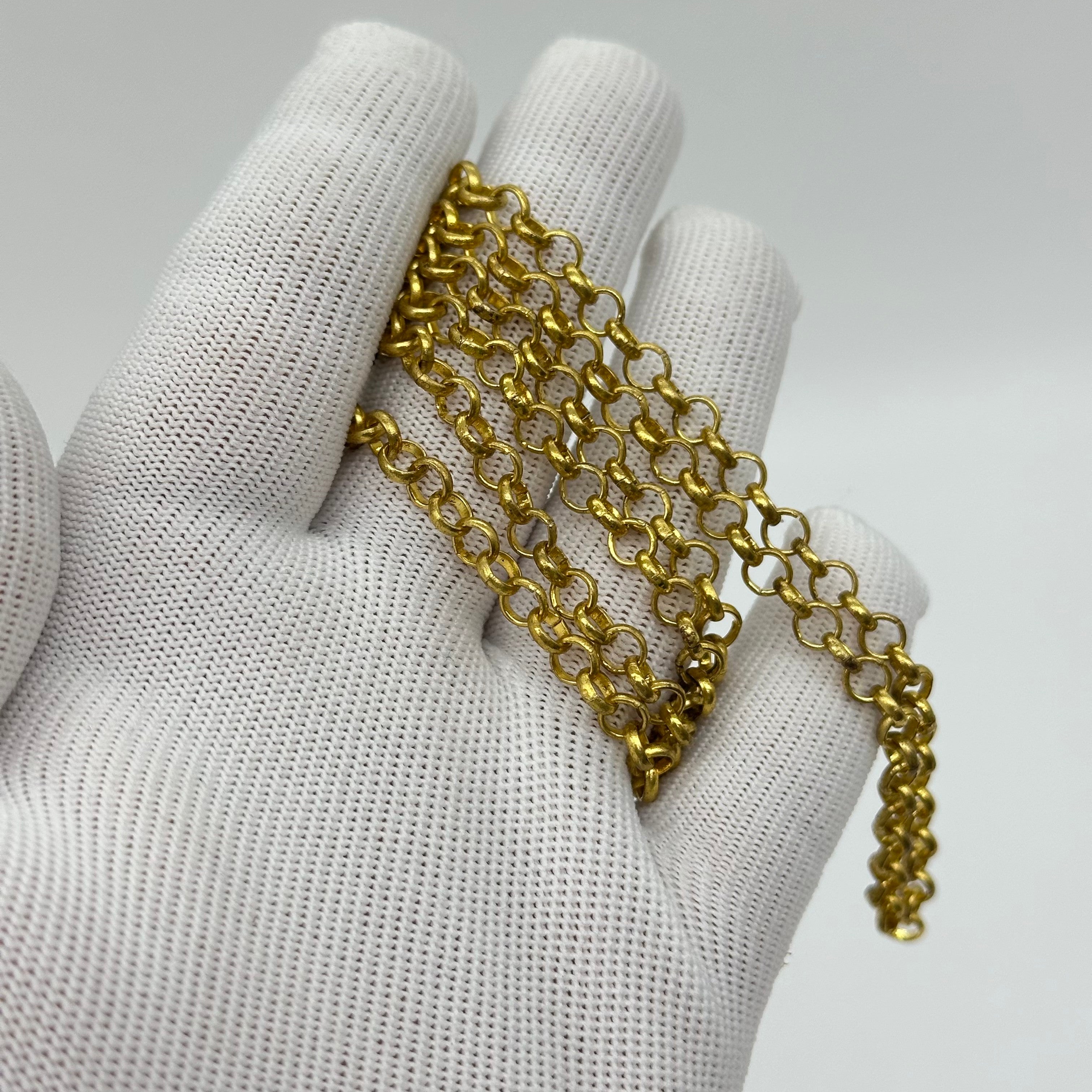 Chanel No. 5 Parfume Mini Bottle Chain Necklace vintage