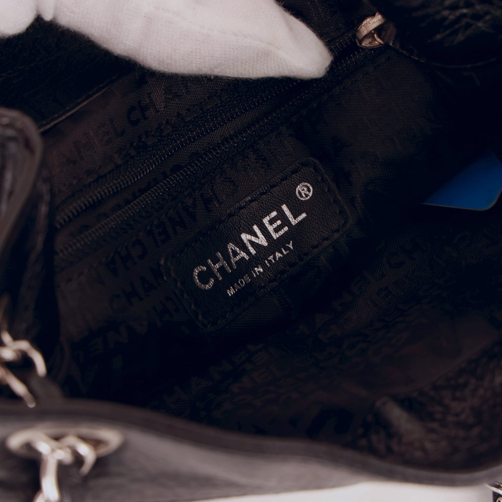 Chanel 2.55 Reissue Mademoiselle Lock Black Calfskin Tote Bag 9 Series