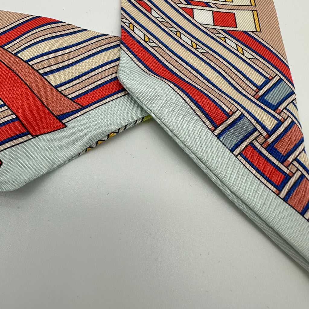 Hermès Mini Pony Twilly Silk Scarf 100%Silk