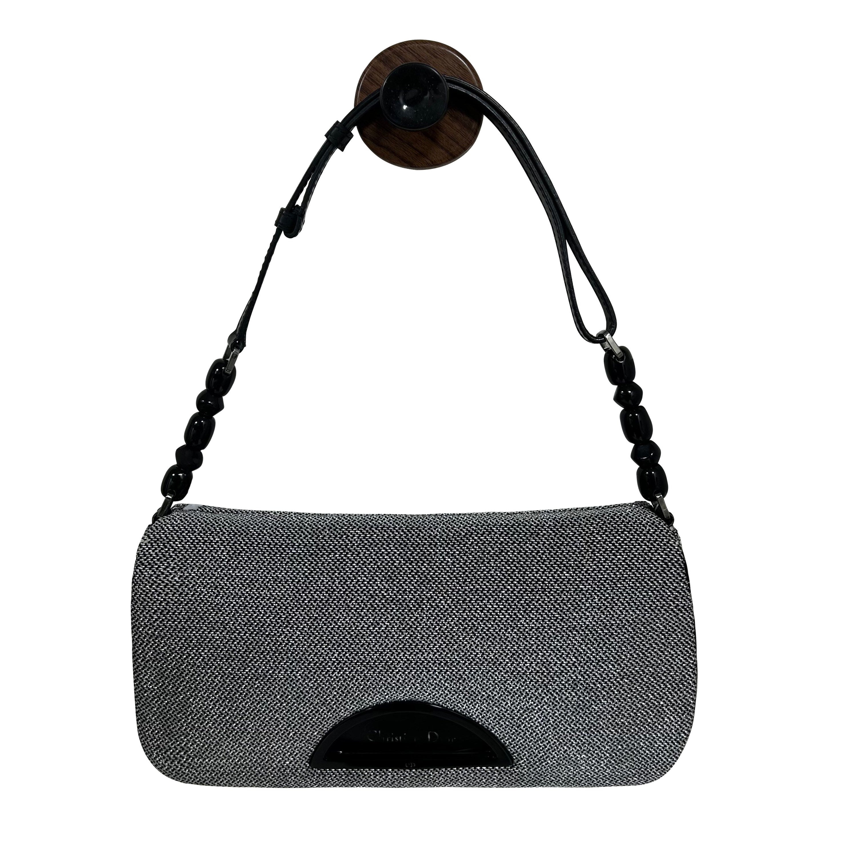 Christian Dior Malice Glitter Bag Designer Shoulder Bag Handbag Maris Pearl