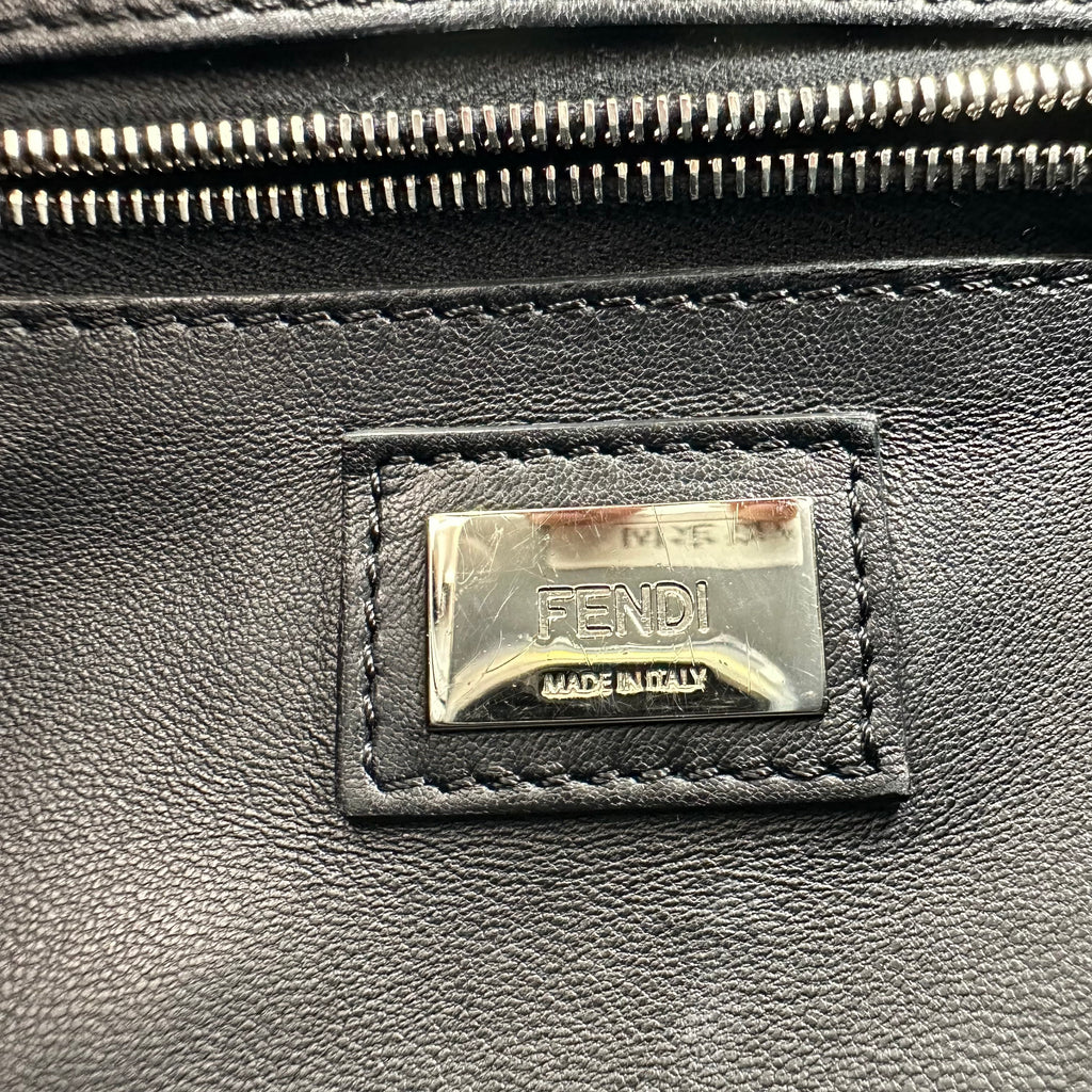 FENDI Peekaboo Handbag Shoulder Bag 2WAY Pearl