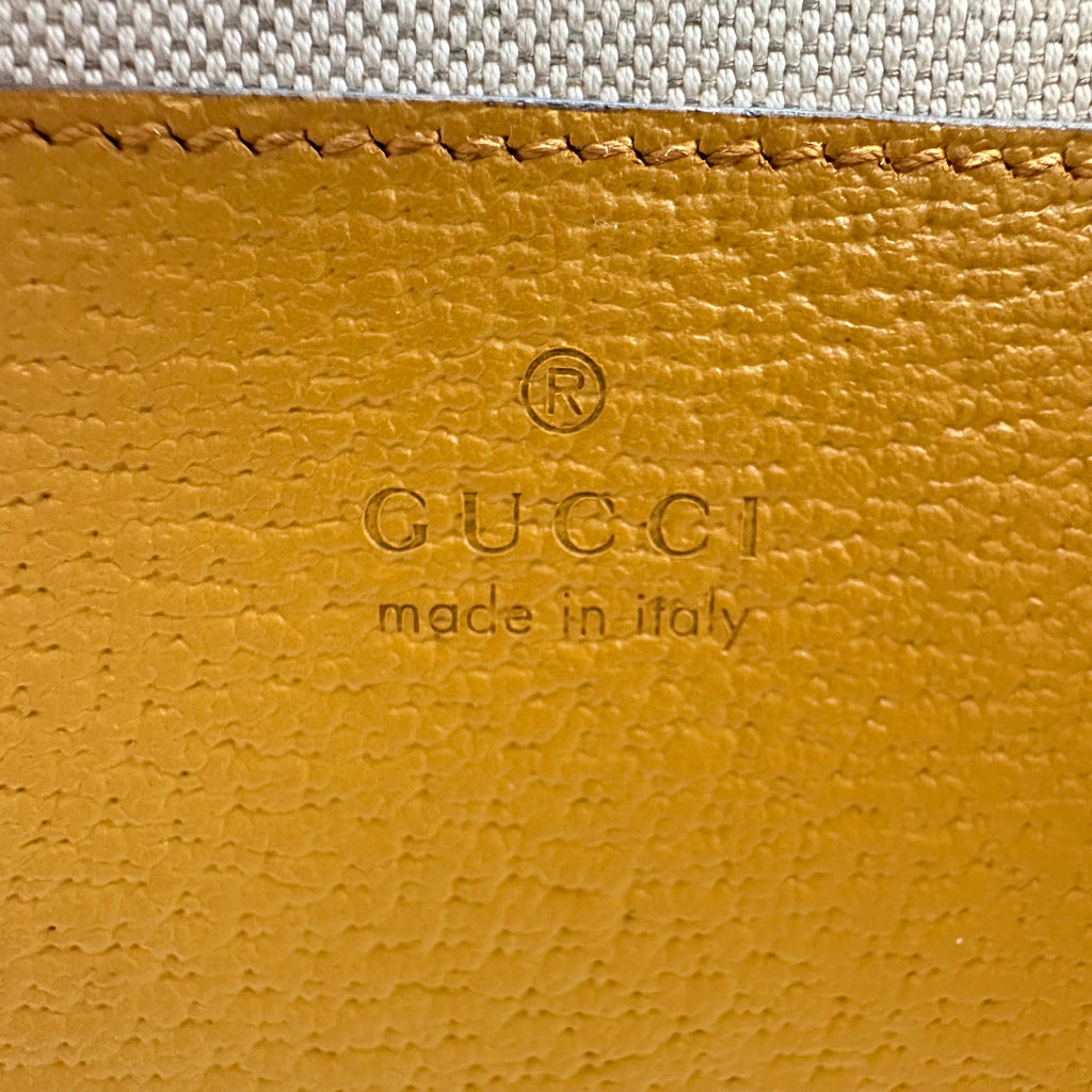Gucci handbag shoulder bag Bamboo Double G houndstooth pattern gold hardware Diana Small