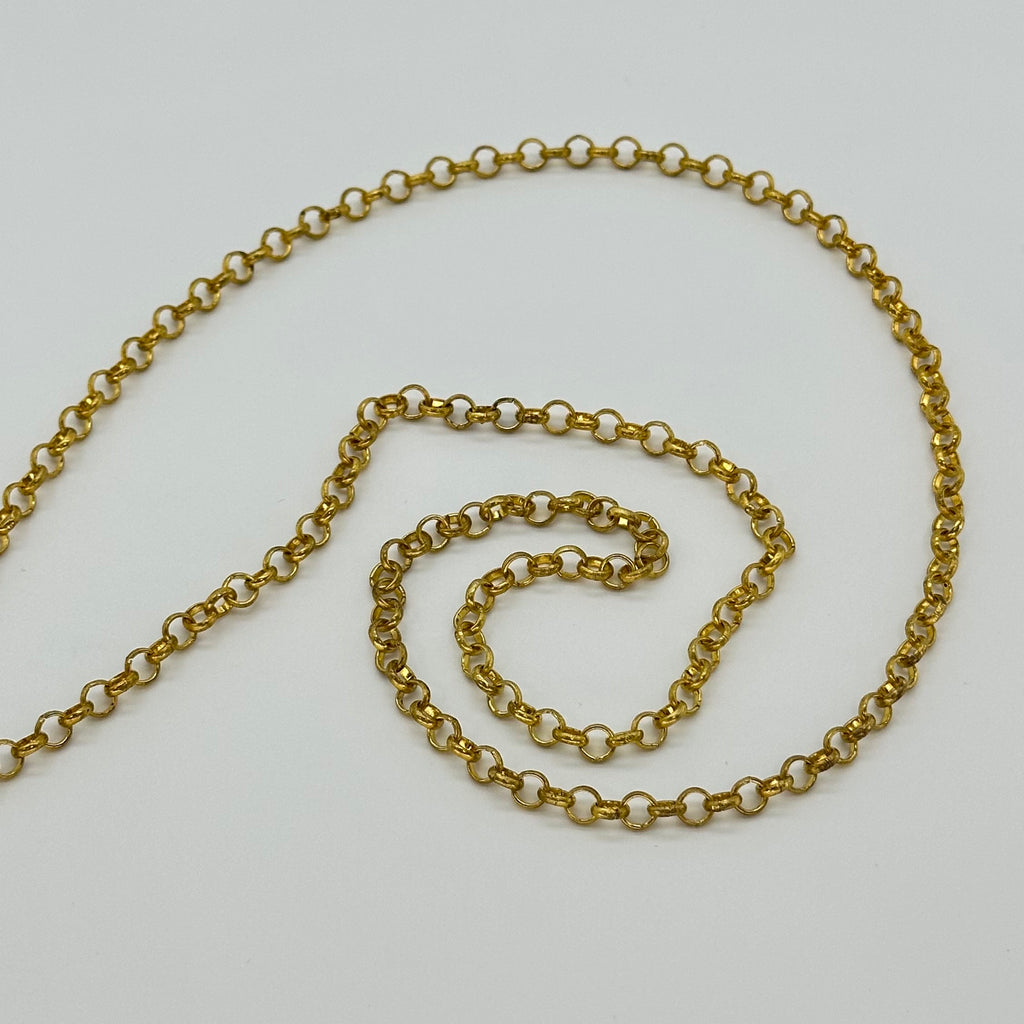 Chanel No. 5 Parfume Mini Bottle Chain Necklace vintage