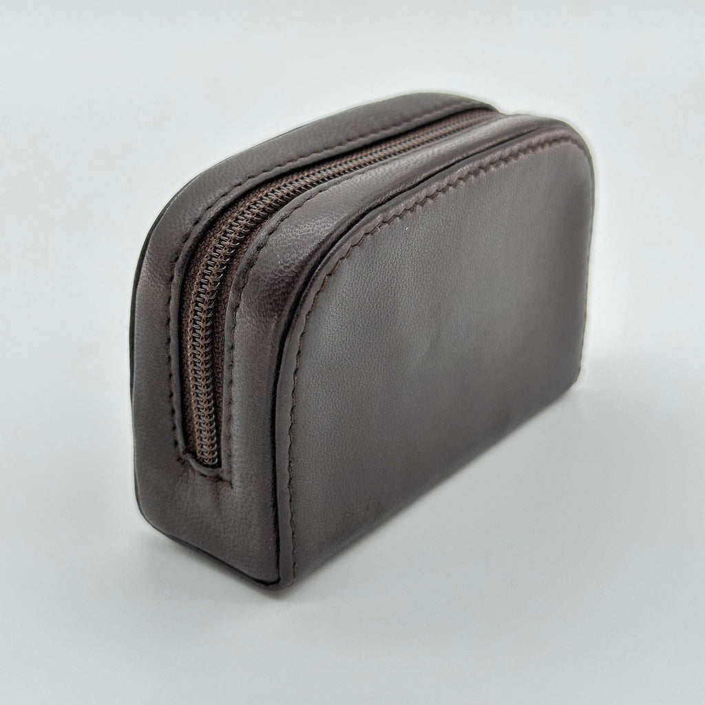 Loewe Anagram Classic Logo Lamb Leather Zip Coin Case Coin Purse