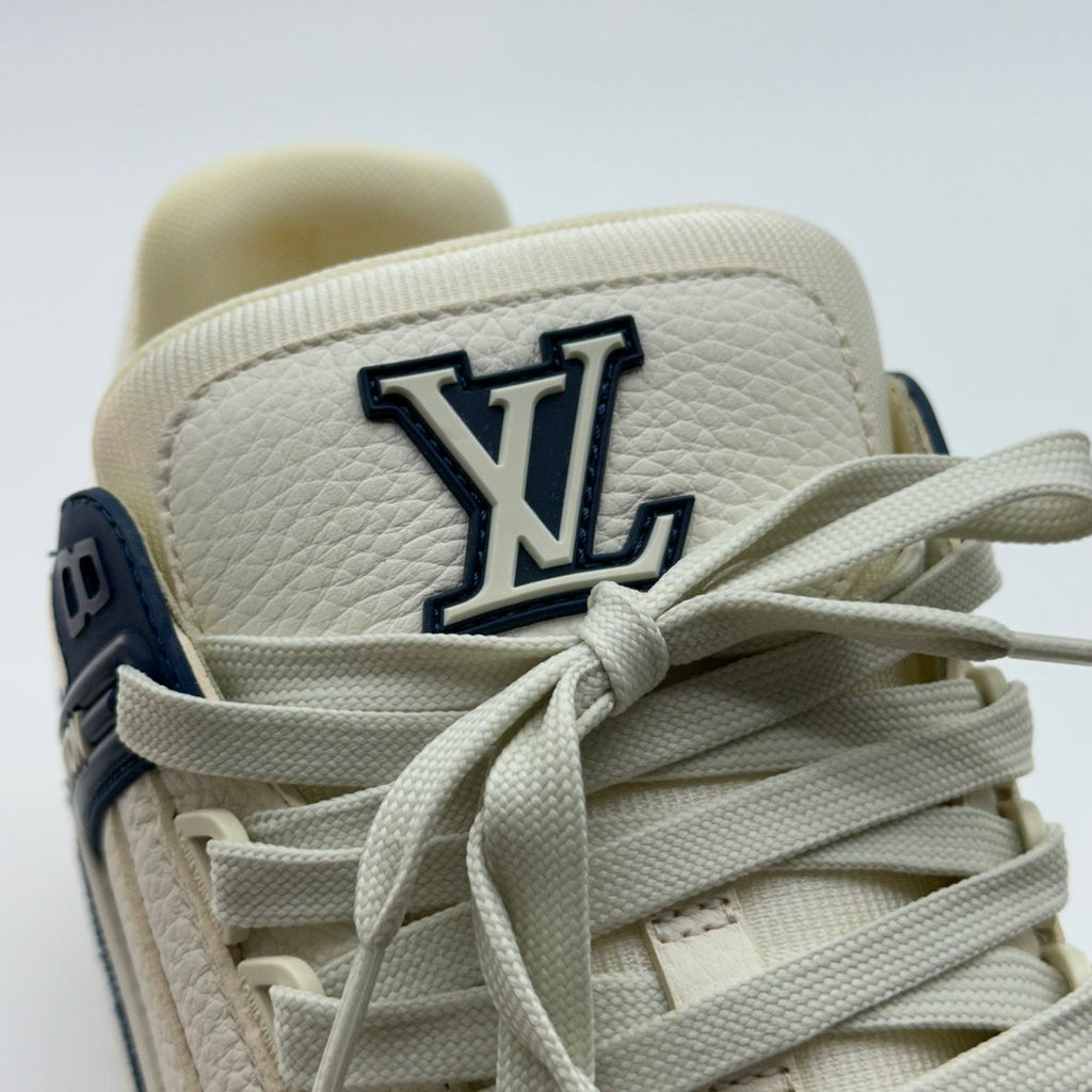 Louis Vuitton Damier LV Trainer Blue White Sneakers
