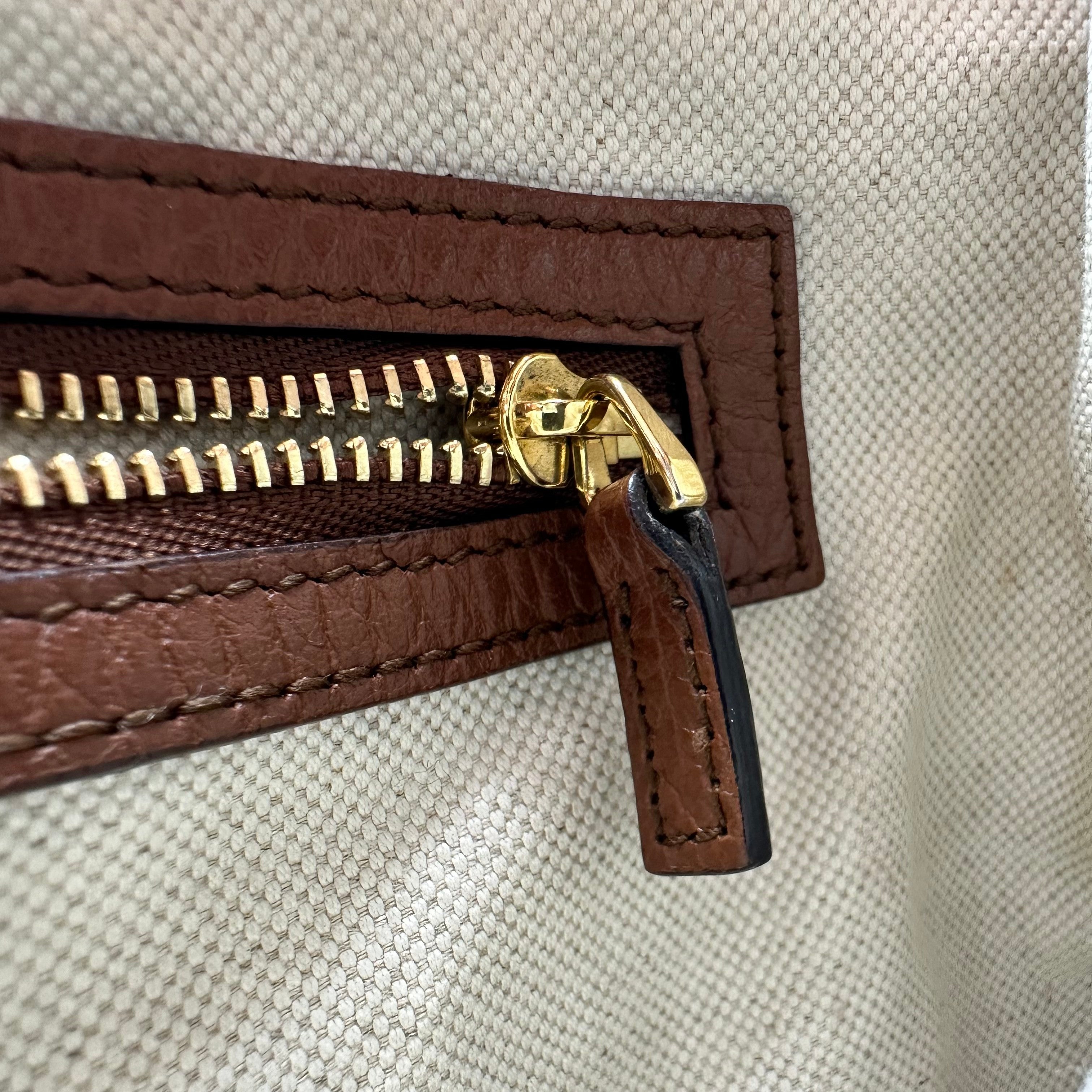 Gucci Burgundy GG Supreme Jackie 1961 Small Shoulder Bag