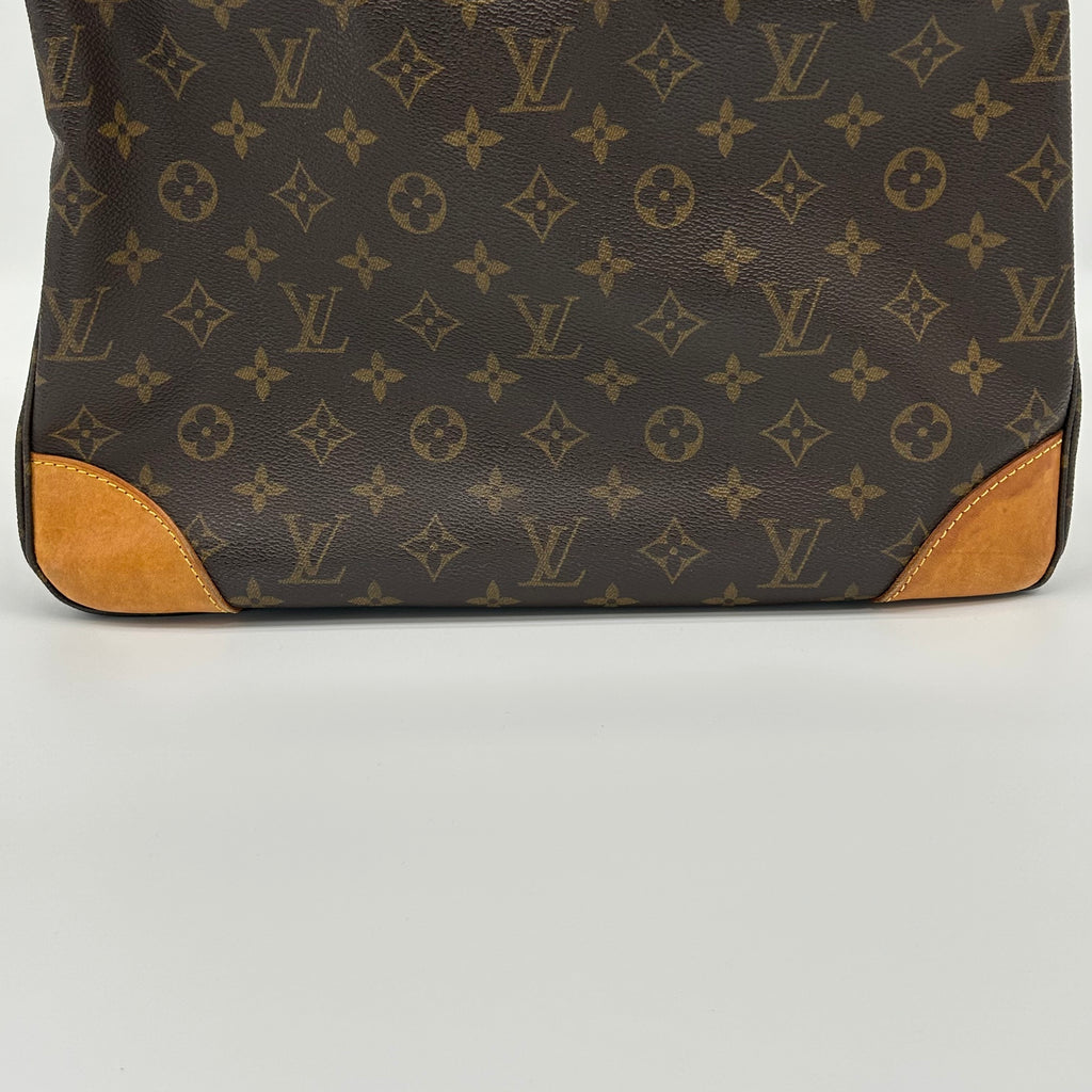Louis Vuitton Monogram 帆布 Boulogne 小号单肩包 棕色涂层帆布 M51265