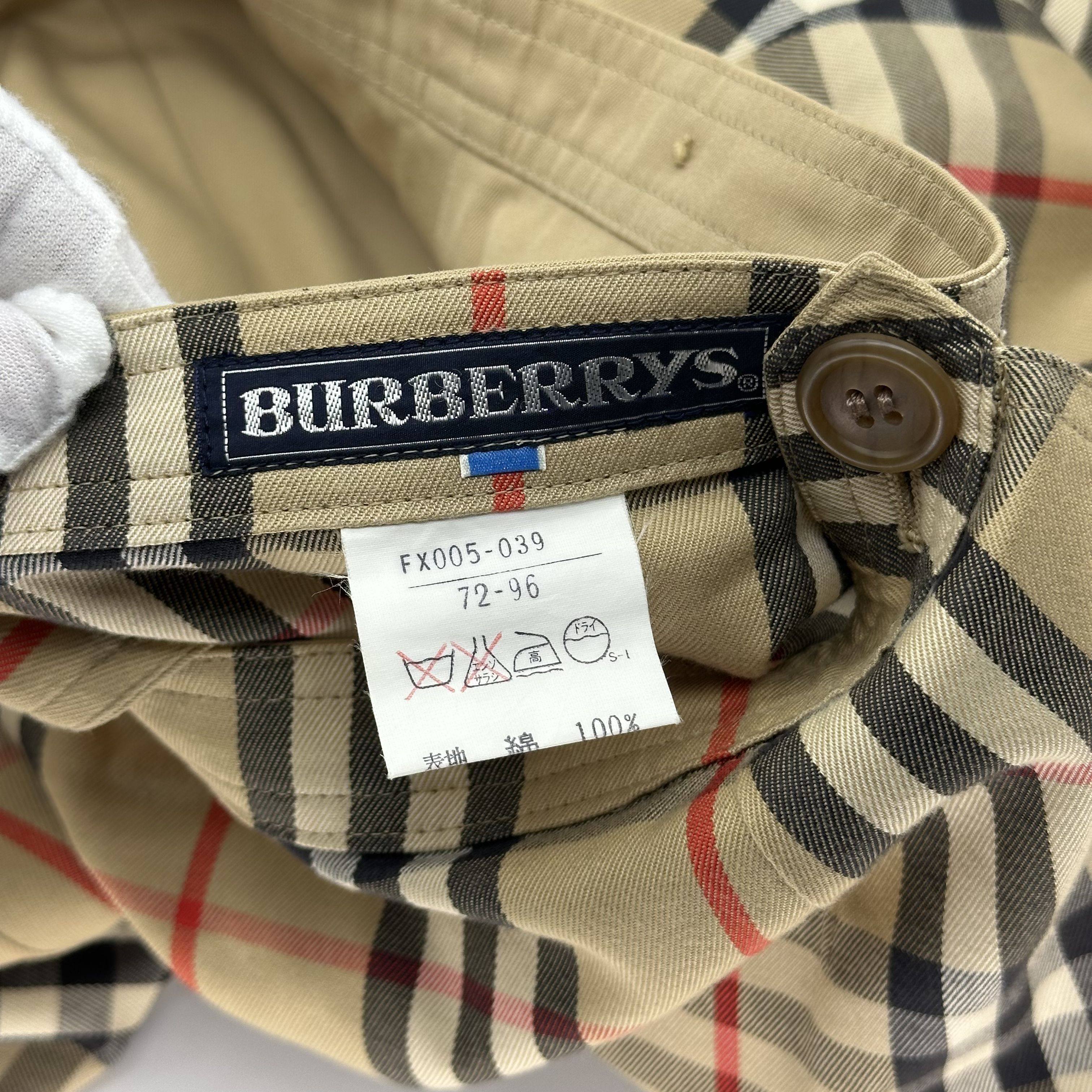 Burberrys wrap skirt, reversible, set-up skirt