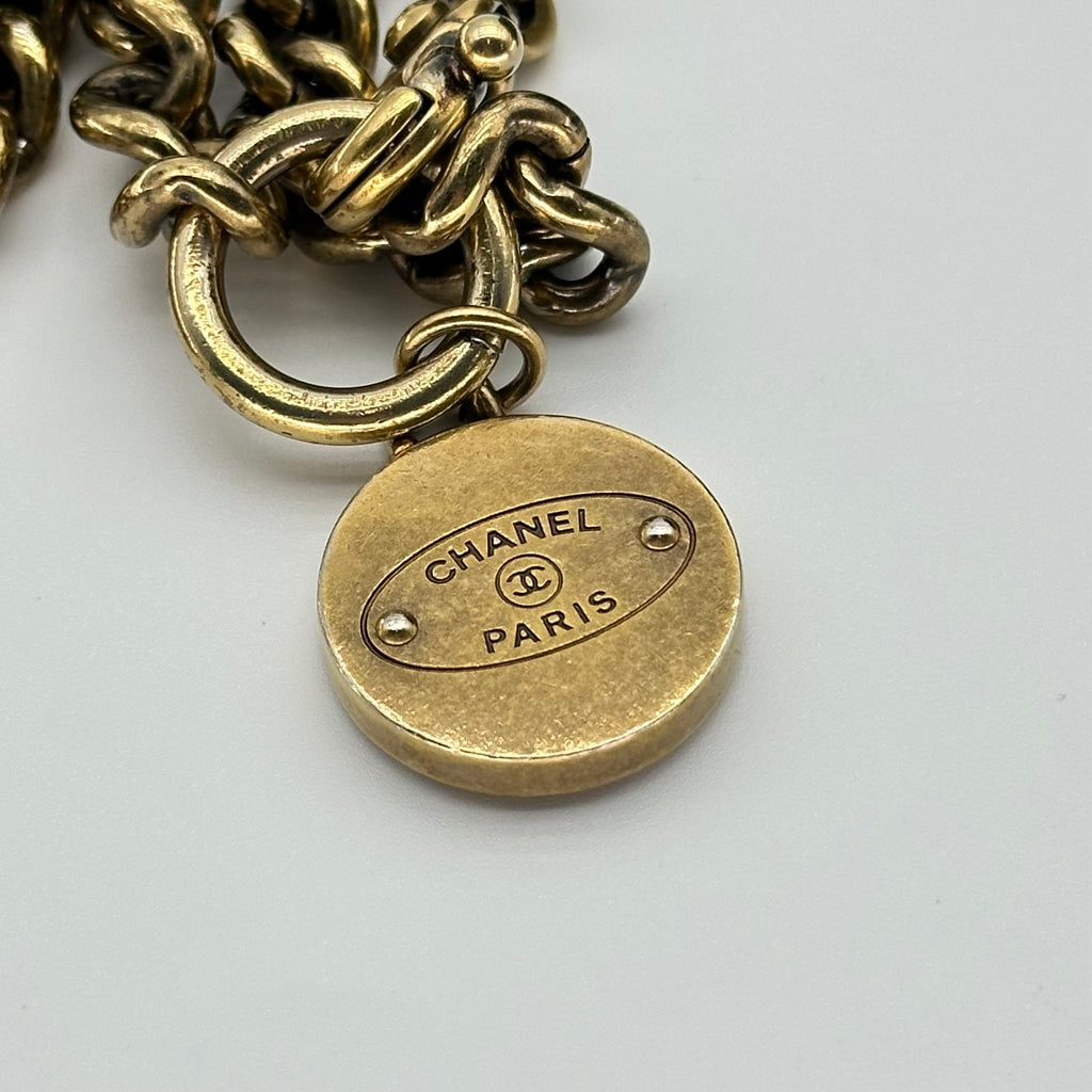 CHANEL A67488 chain shoukder bag ambskin Gold Tone Metal Single Flap
