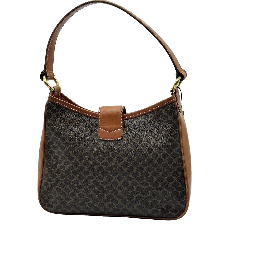 CELINE Macadam Shoulder HandBag Vintage