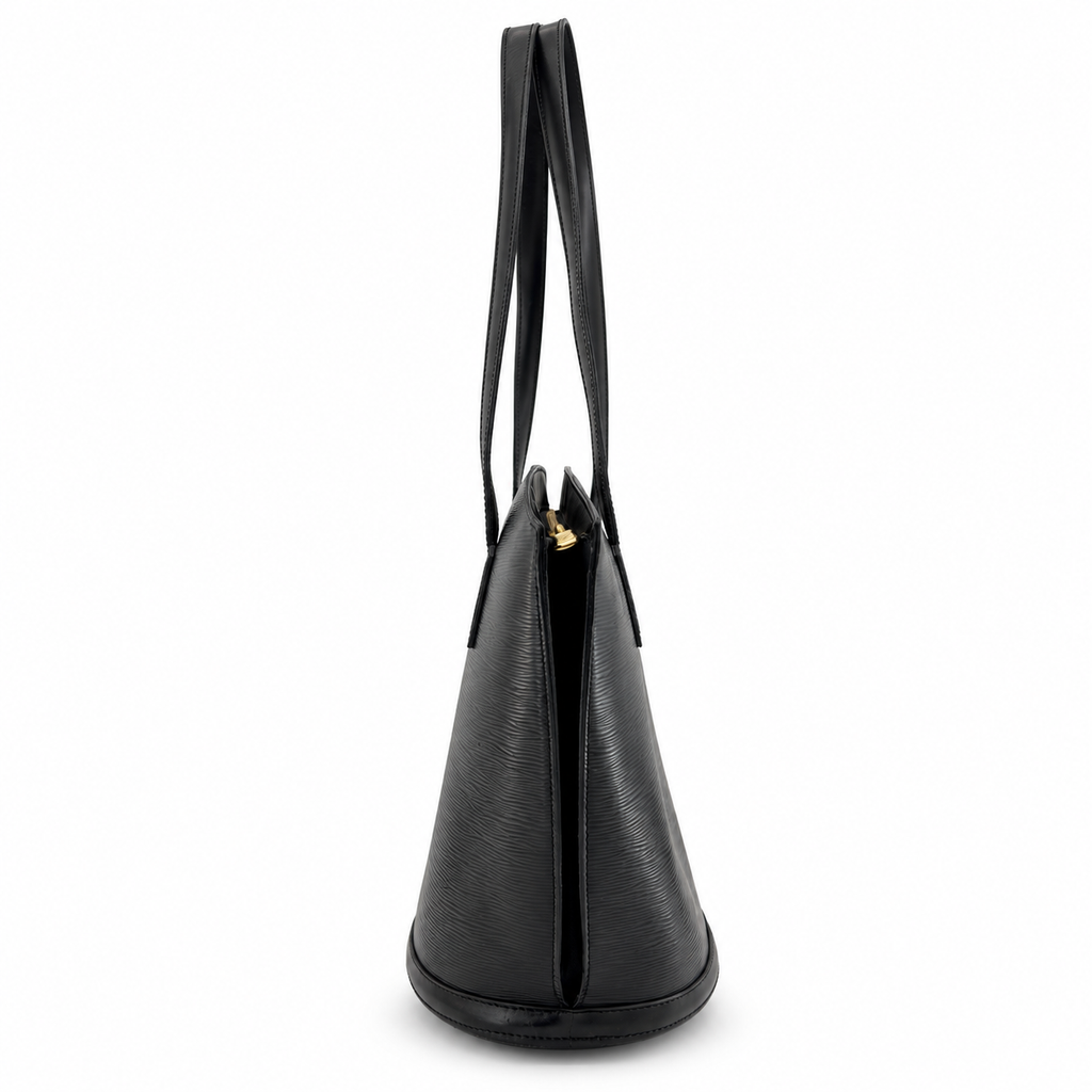 Louis Vuitton Epi Saint Jacques Shopping Shoulder Bag Black