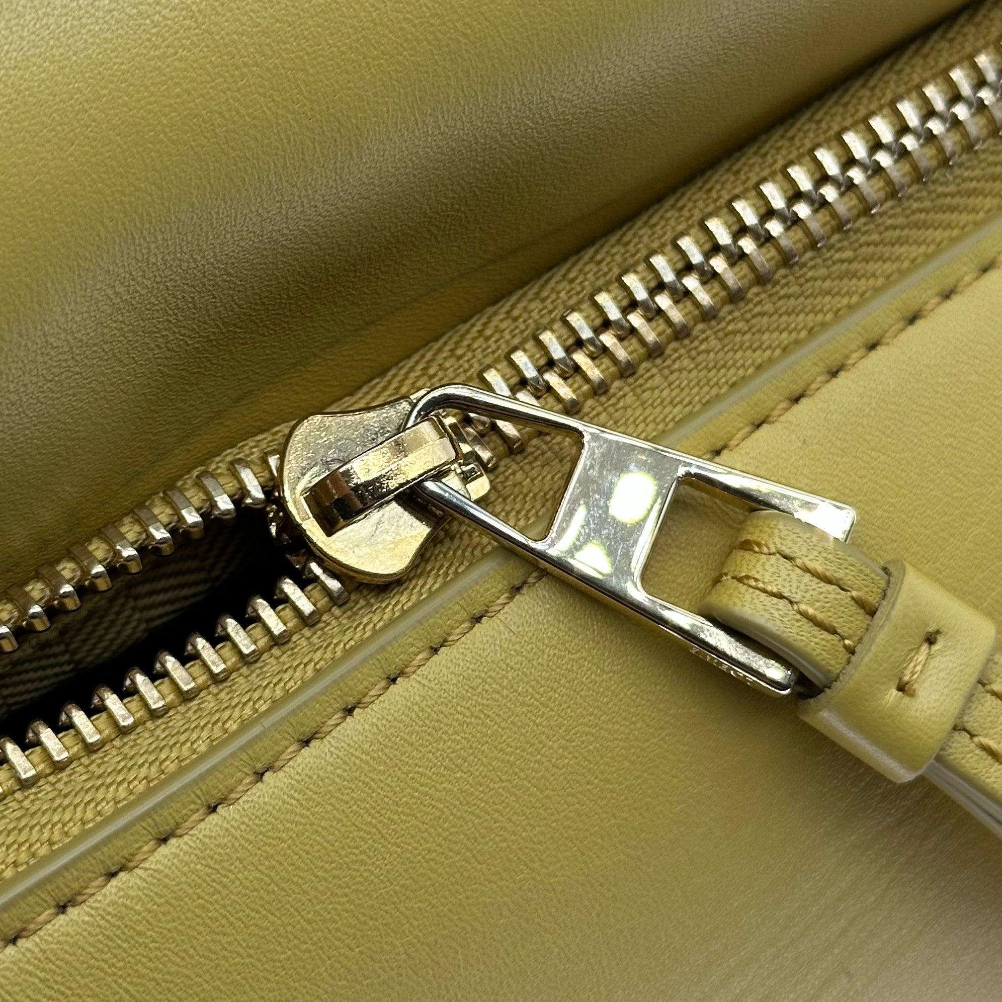 Loewe Puzzle Edge Bag Monochrome Calfskin Small Yellow
