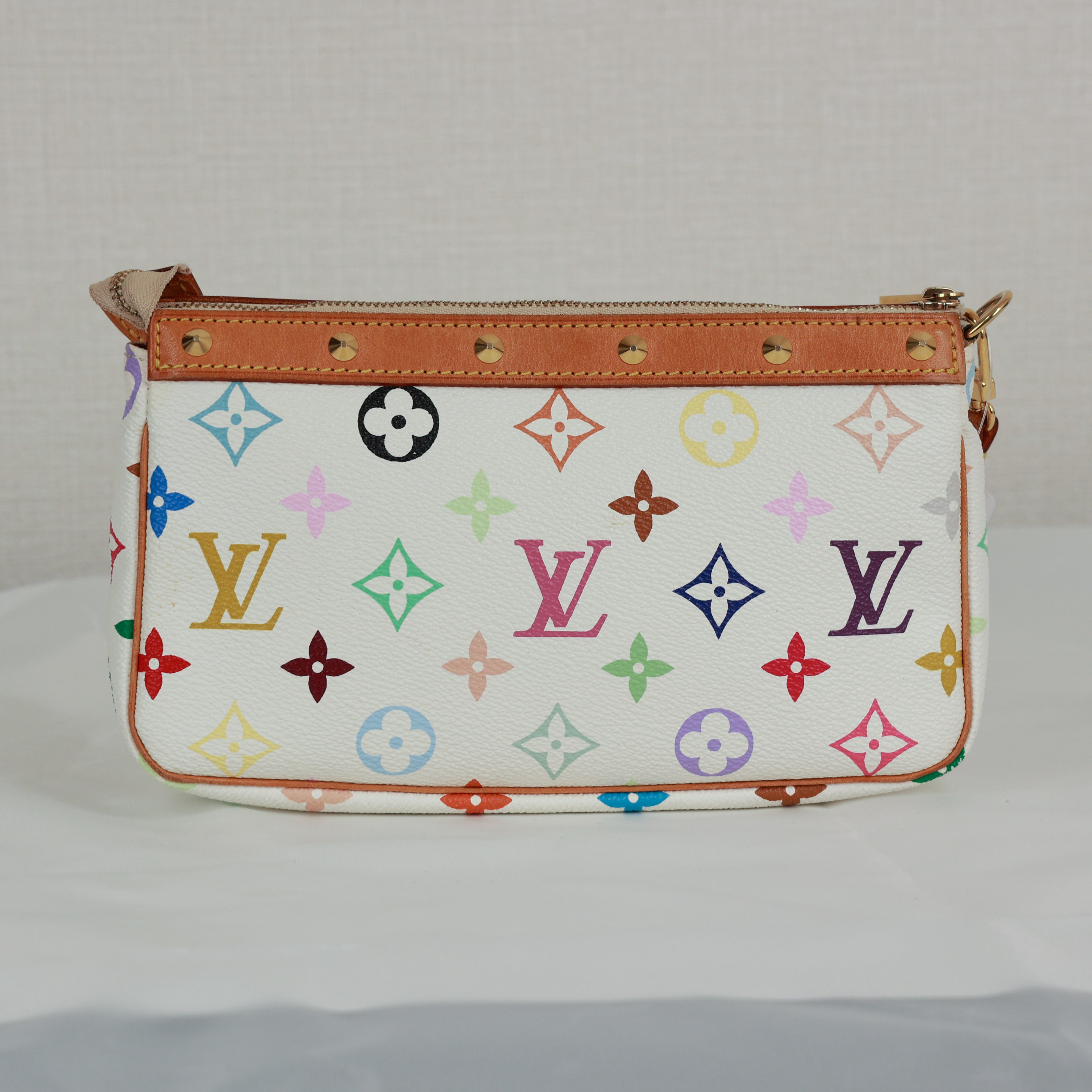 Louis Vuitton Pochette Accessoires Monogram Multicolore Shoulder Bag M92649