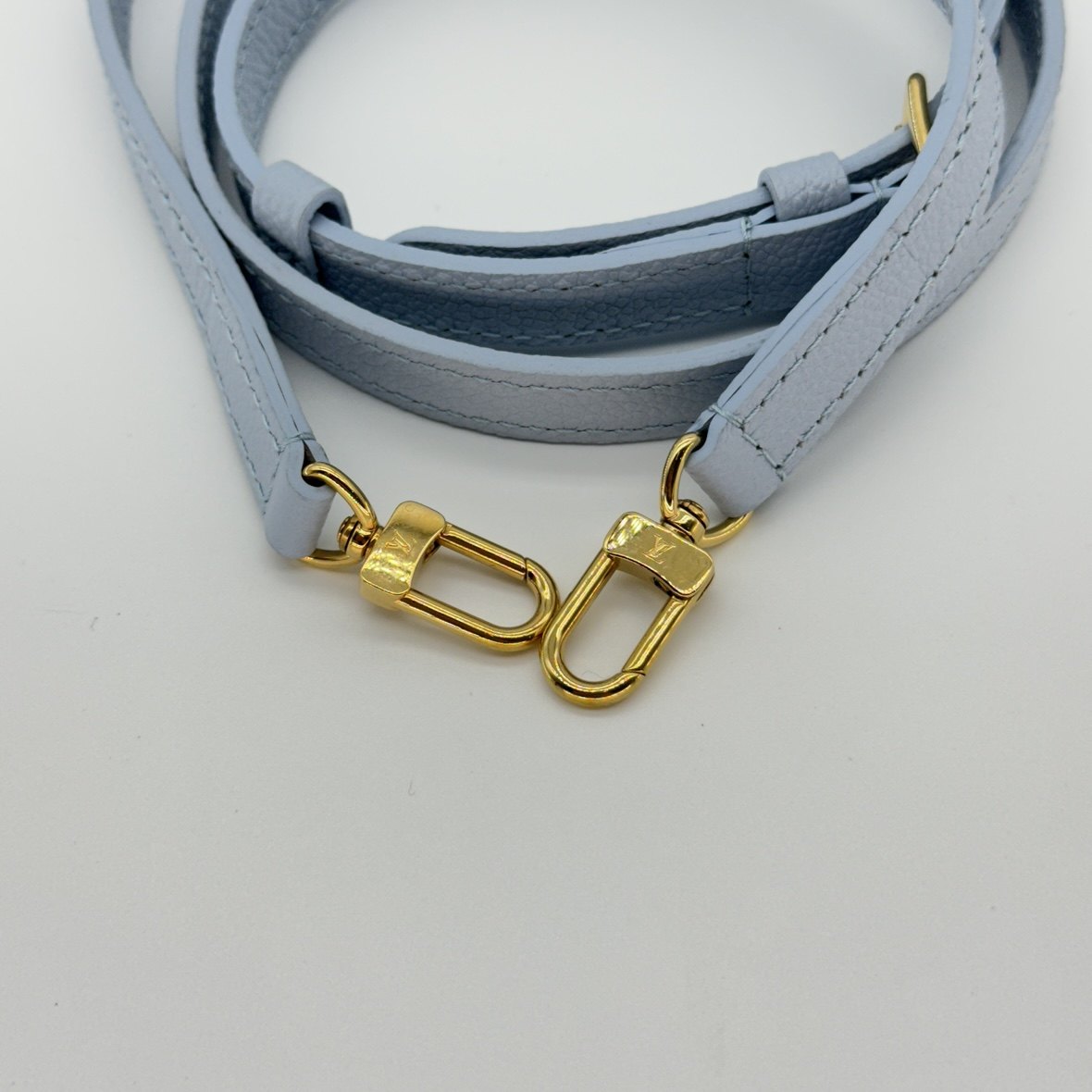 Louis Vuitton Nano Diane Monogram Empreinte Leather Crossbody Bag Blue M83592 RFID