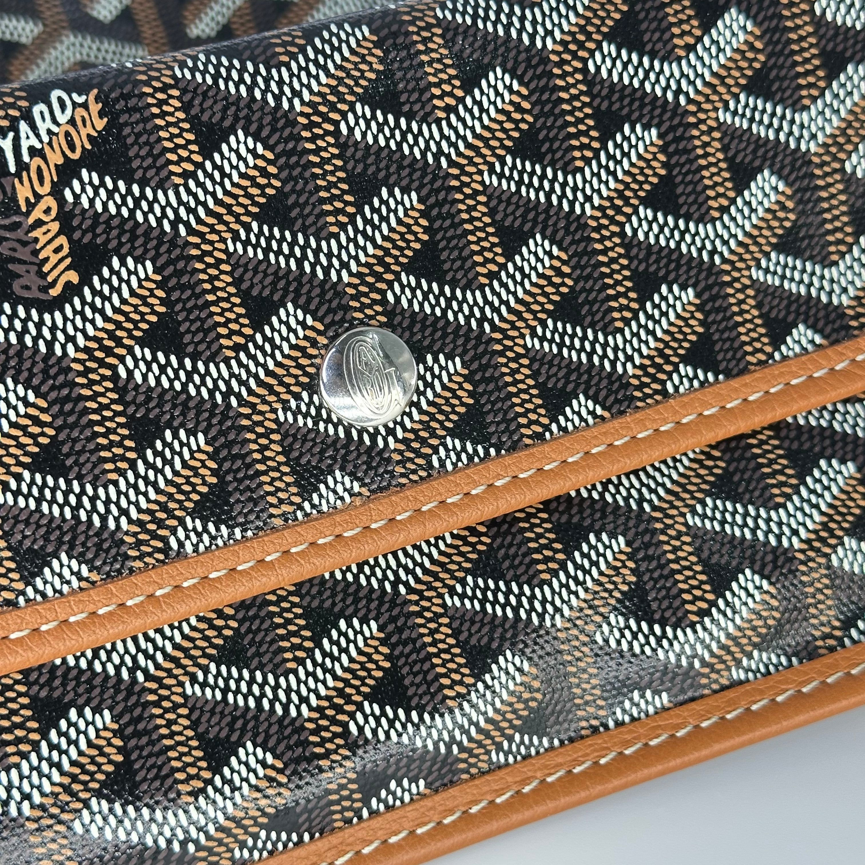 Goyard 세인트 루이스 PM PVC 가죽 토트백 핸드백