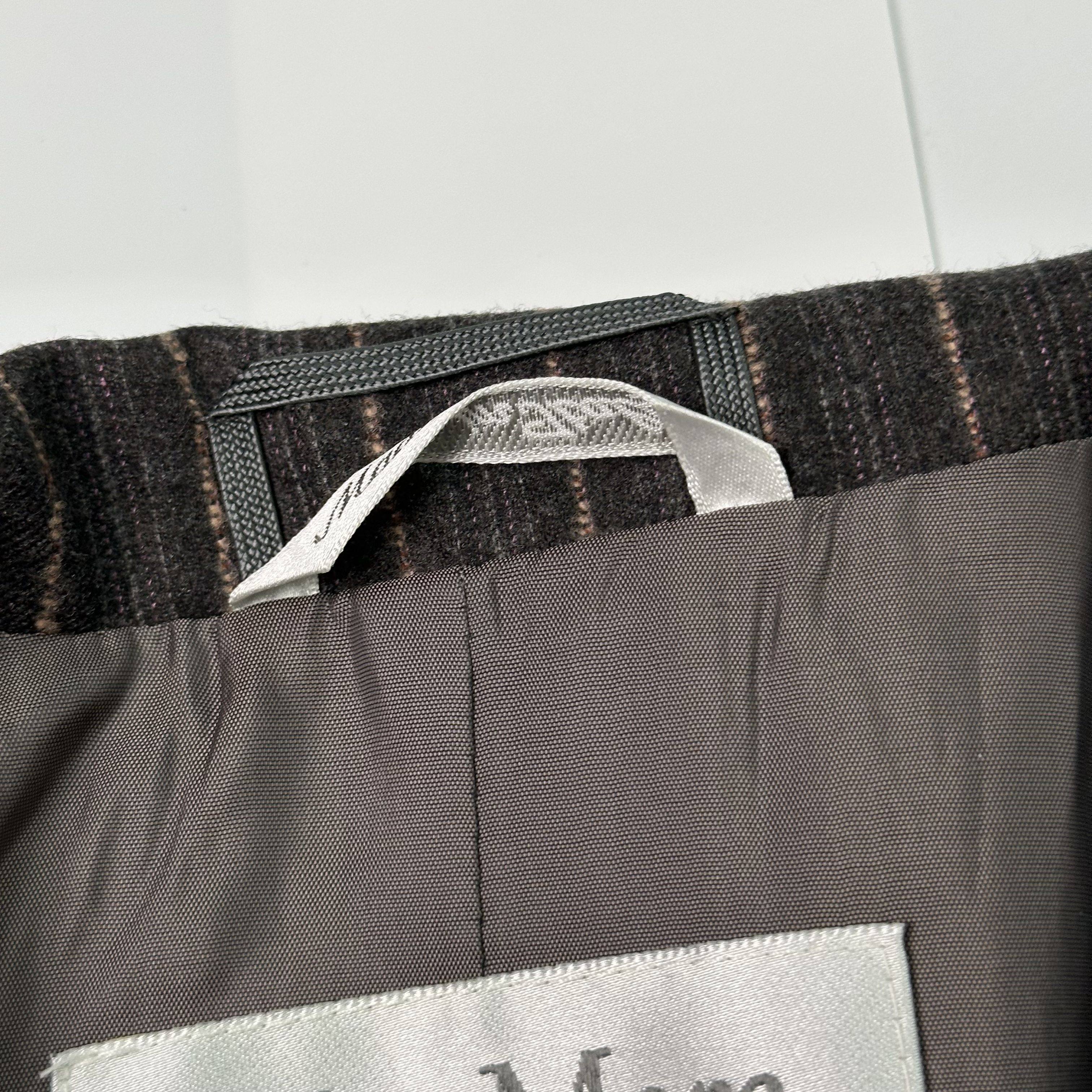 MaxMara white label first line wool set-up (jacket and skirt)