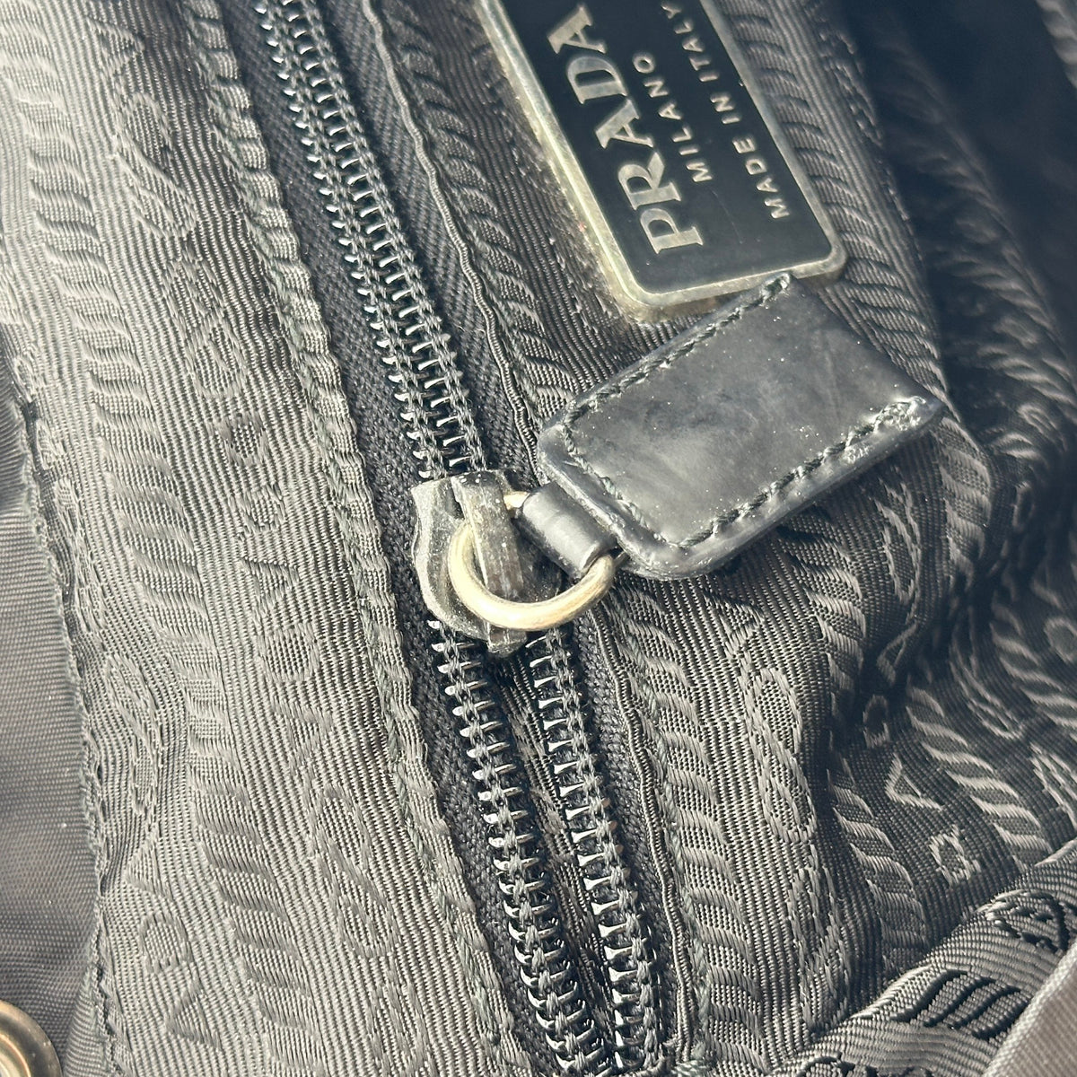 Prada Nylon Black Backpack