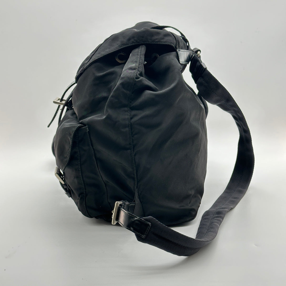 Prada Nylon Black Backpack