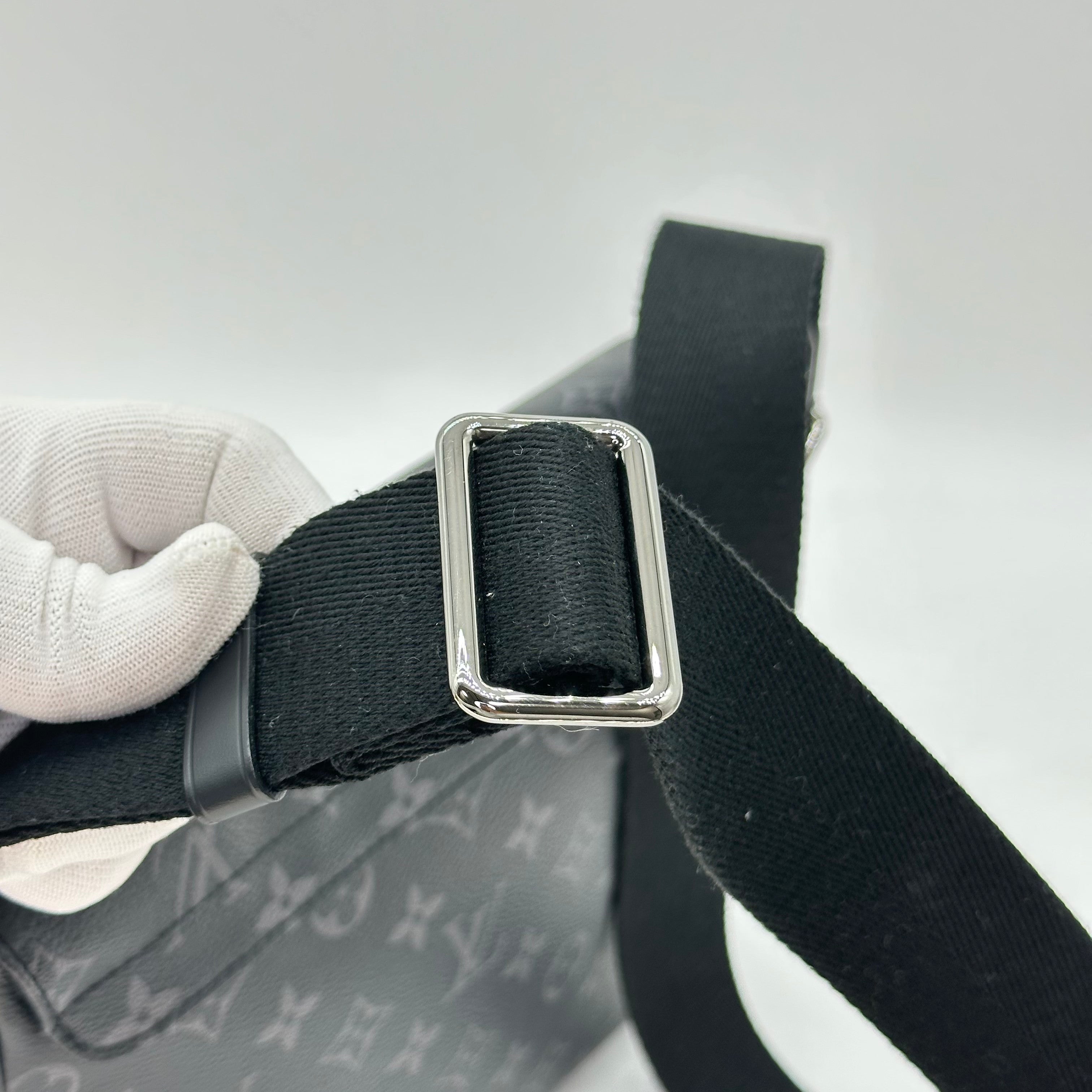 Louis Vuitton LOUIS VUITTON District PM Monogram Eclipse Black Gray Silver