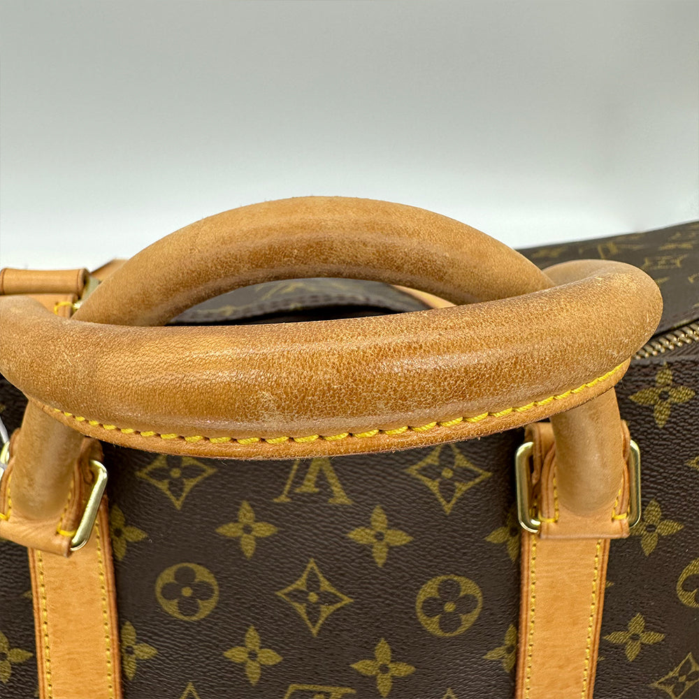 Louis Vuitton Monogram Canvasm Keepall Bandrière 60 M41412 Boston Tasche