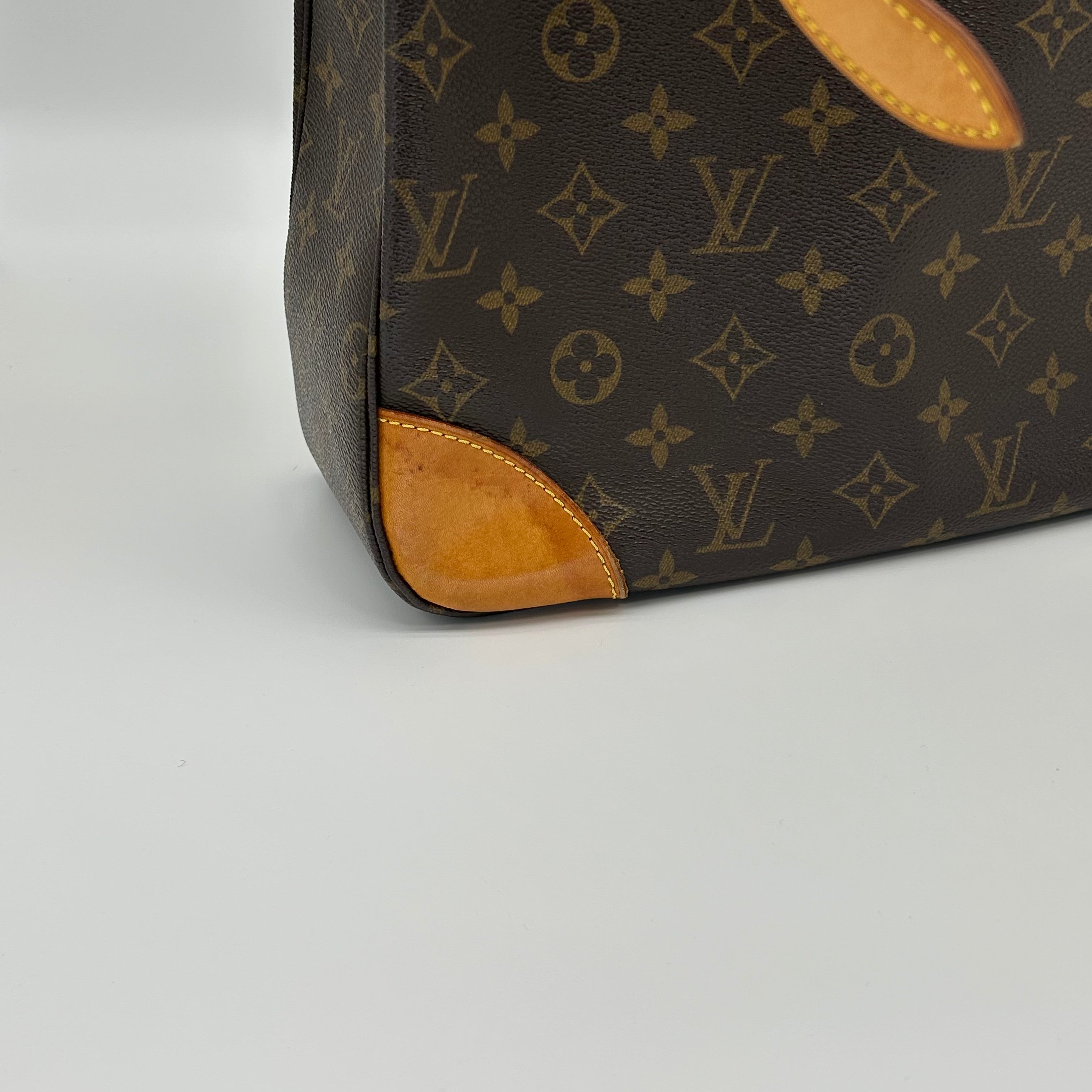 Louis Vuitton Monogram 帆布 Boulogne 小号单肩包 棕色涂层帆布 M51265