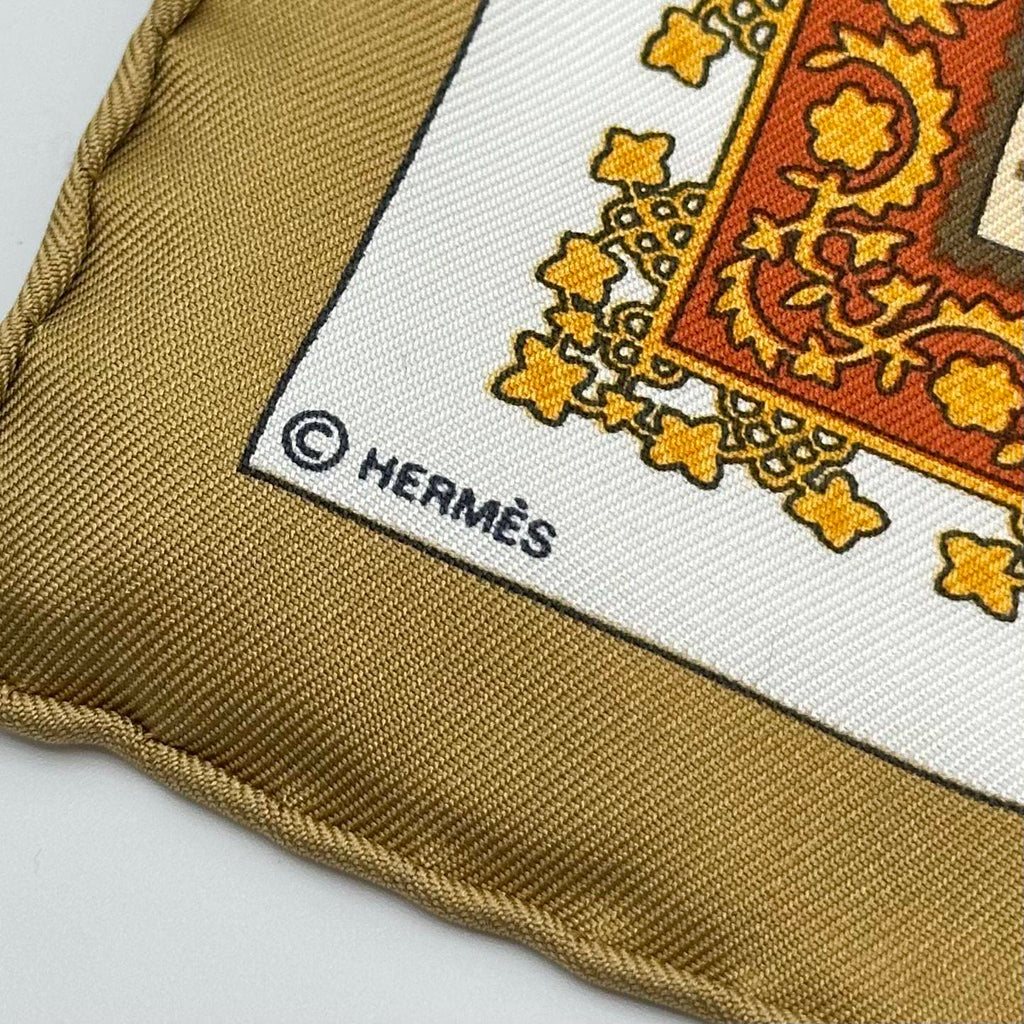 Hermes Carre 45 Petit Scarf 100%Silk