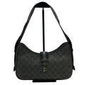 gucci jackie bag black gg canvas
