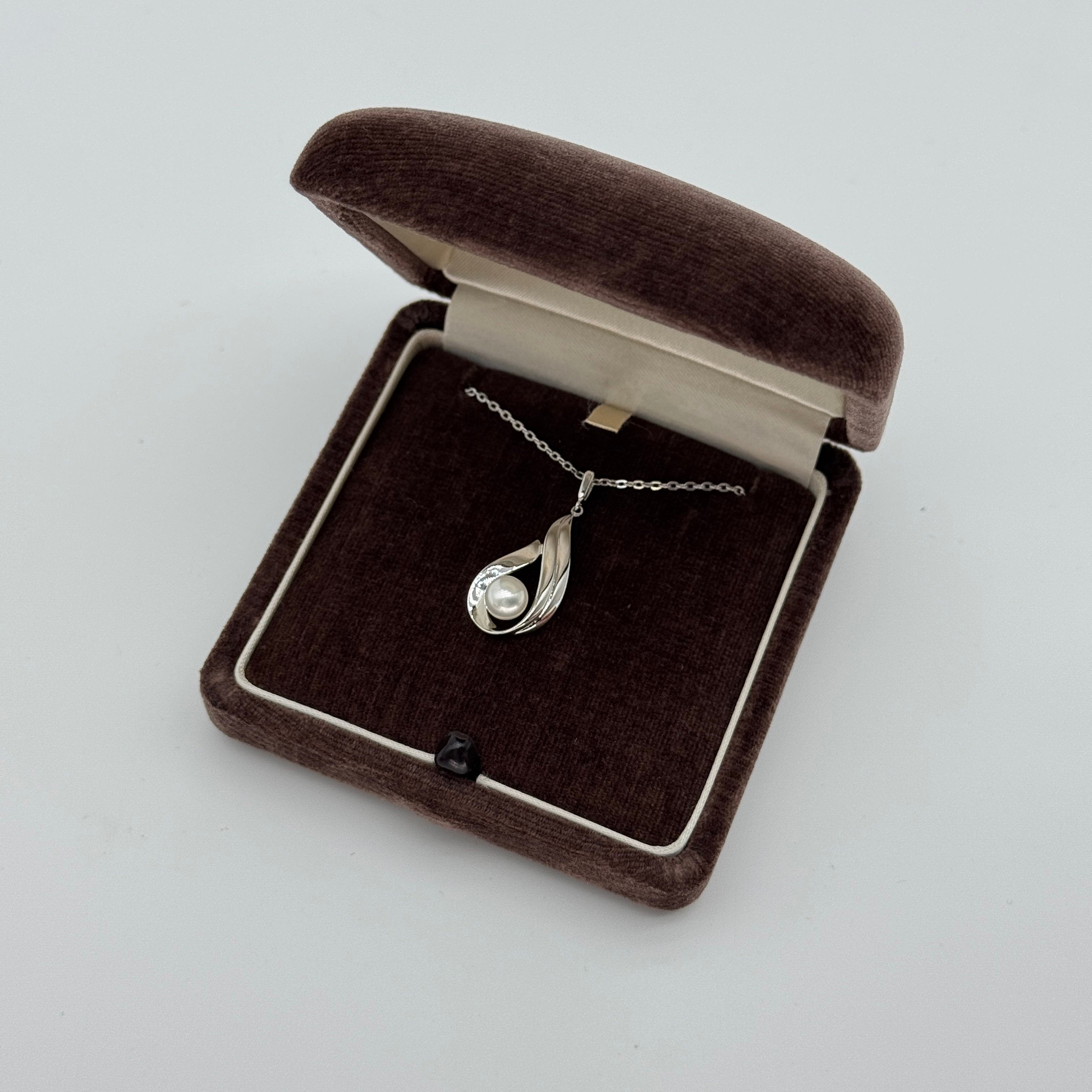 mikimoto Akoya Pearl Necklace  Silver sv925
