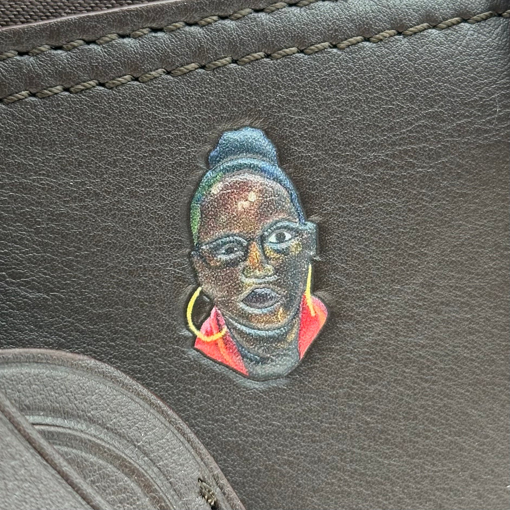 ルイ・ヴィトン アルマ 25 Henry Taylor Limited Edition レザー ハンドバッグ ショルダーバッグ クロスボディ RFID