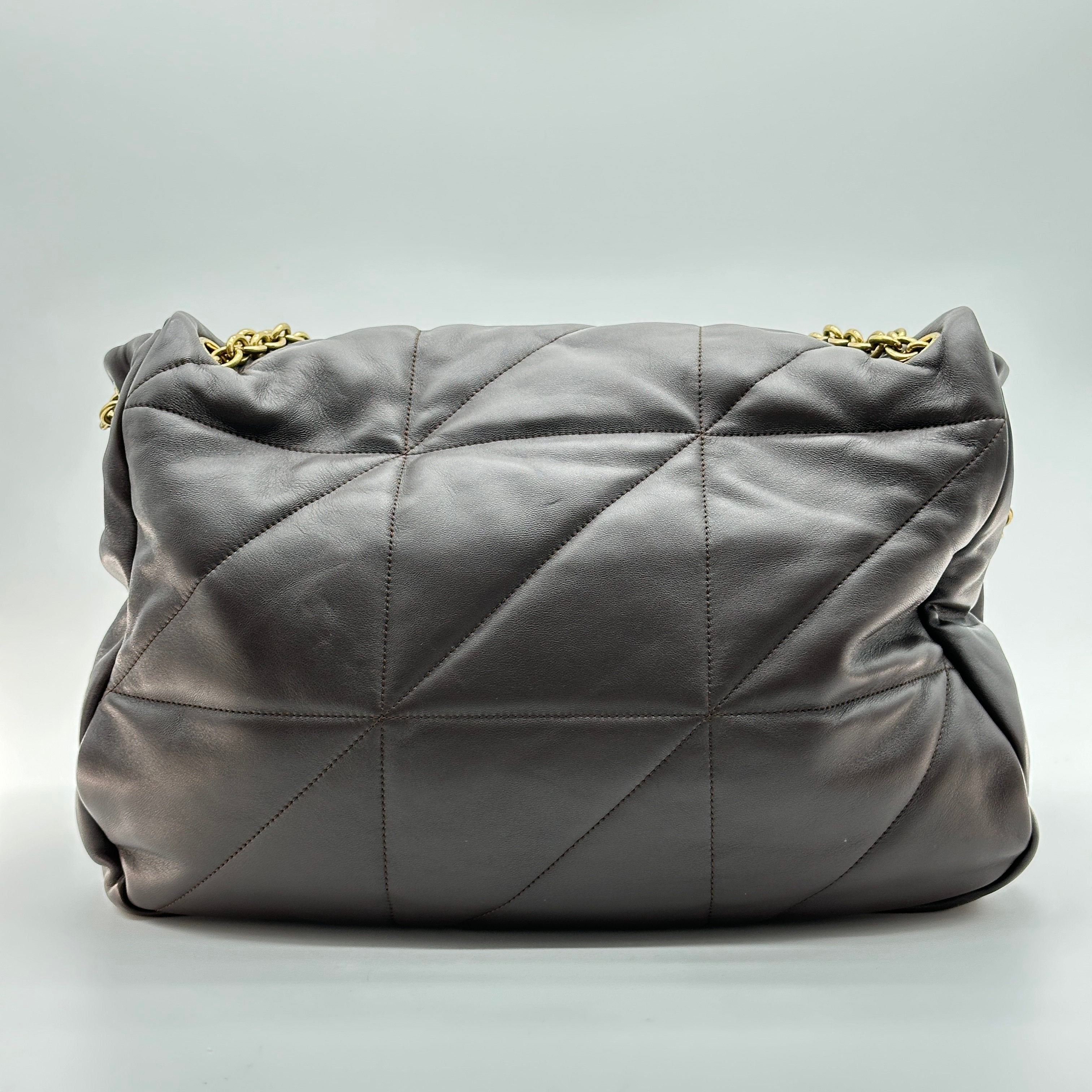 yves saint laurent  paris Jamie leather chain shoulder bag brown 805859