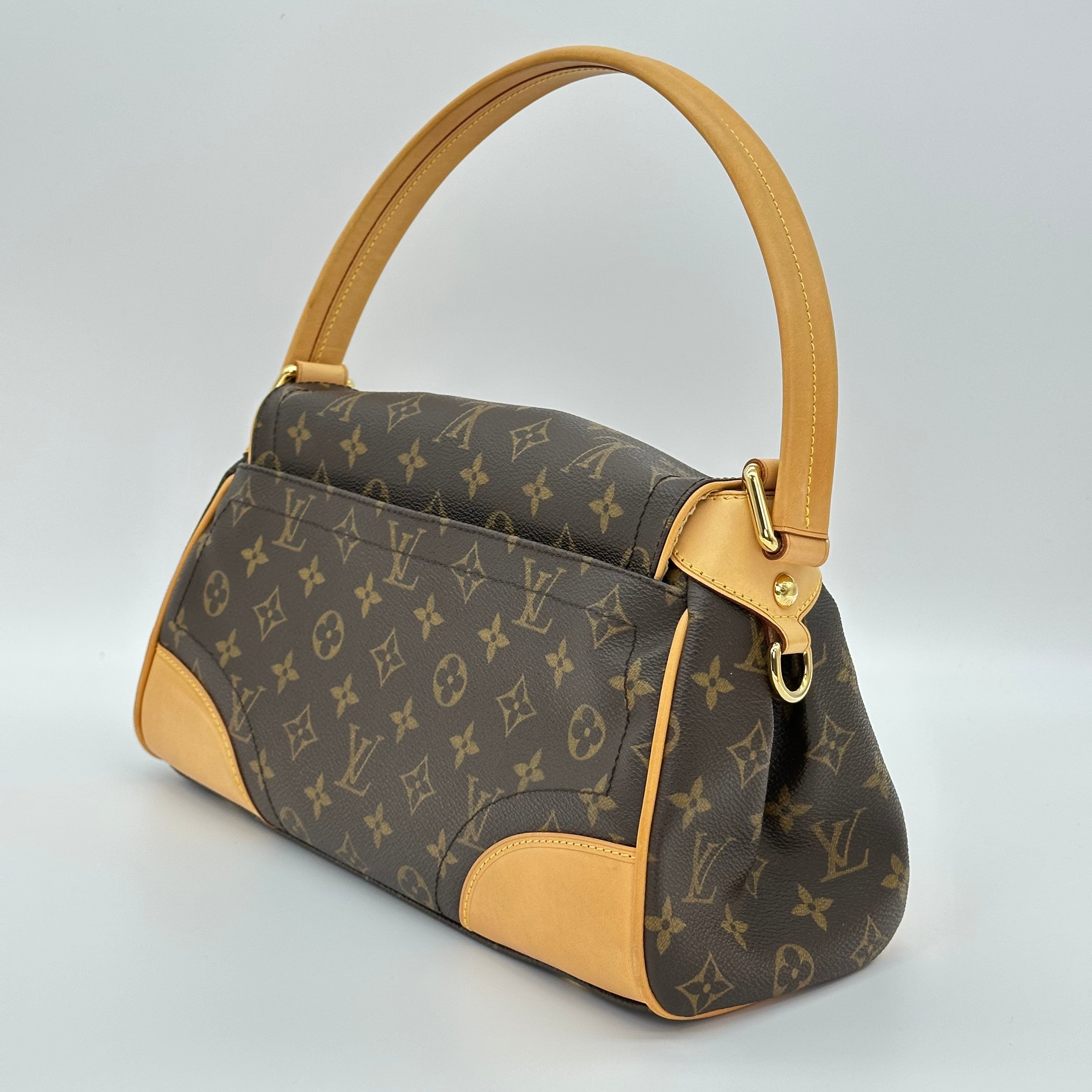 Louis Vuitton Monogram Canvas Beverly MM M40121 Shoulder Bag Vintage