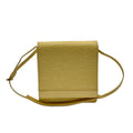 LOUIS VUITTON  M5293A epi biarritz vanille square shoulder bag vanilla leather