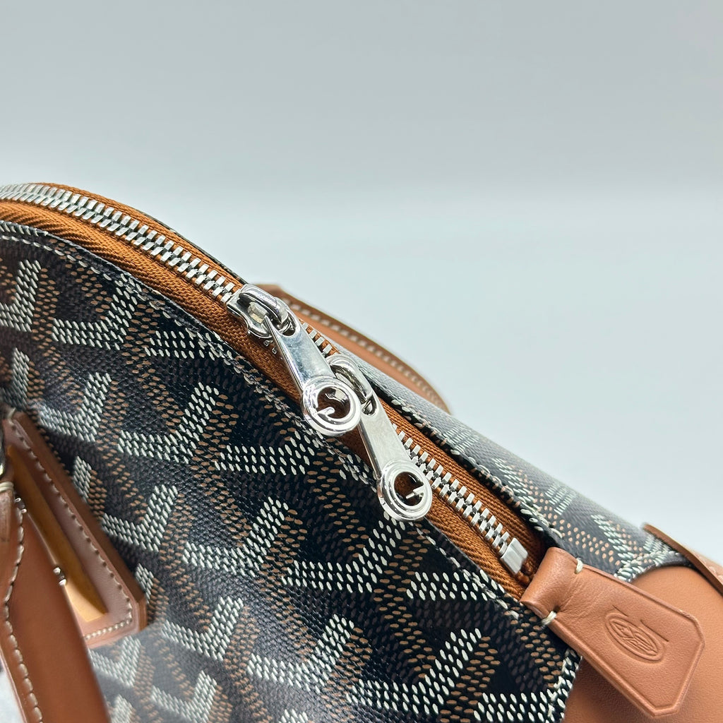 Goyard Goyardine Sac Vendome PM Handbag Crossbody Black