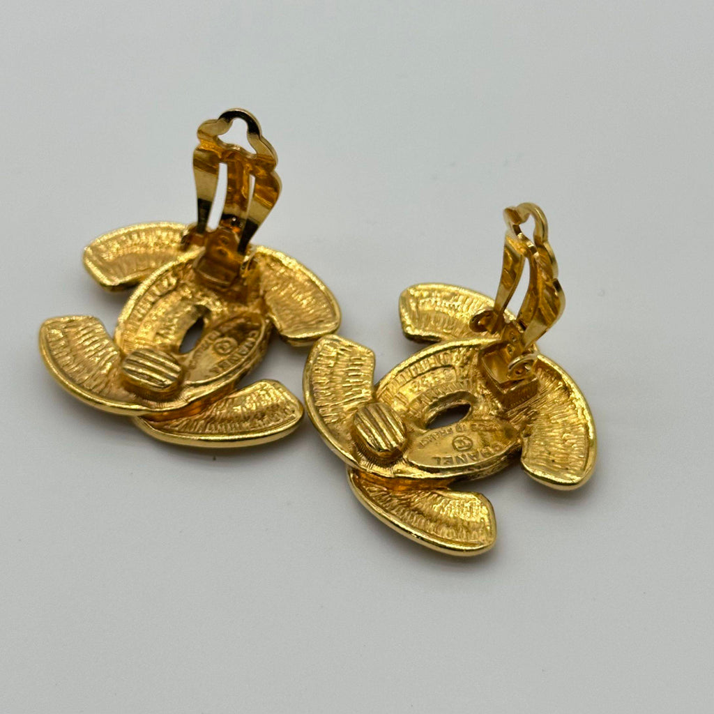 Chanel Vintage Bird Ear Clips