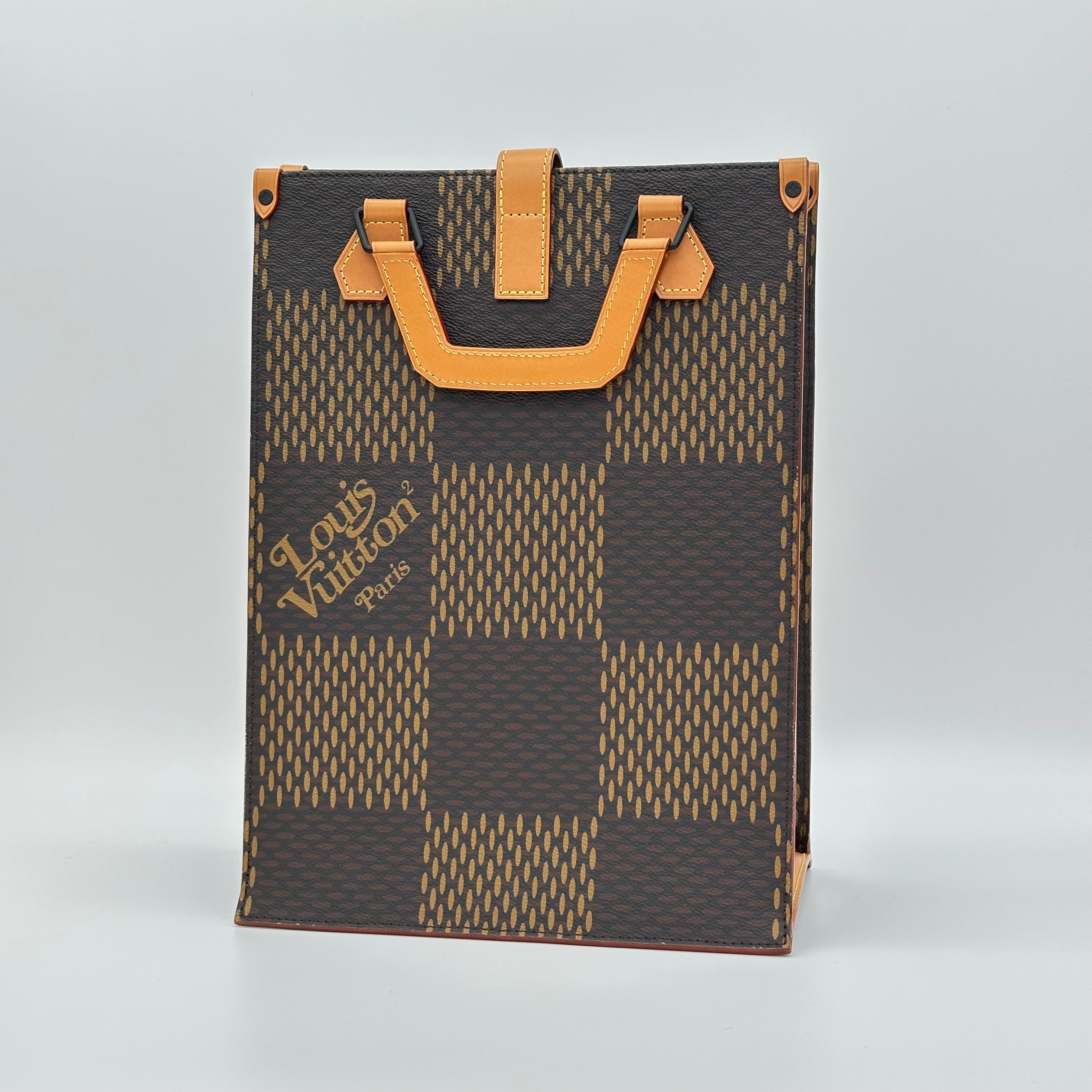 Louis Vuitton NIGO Damier Giant Tote 2Way Bag N40355 LV Squared Brown