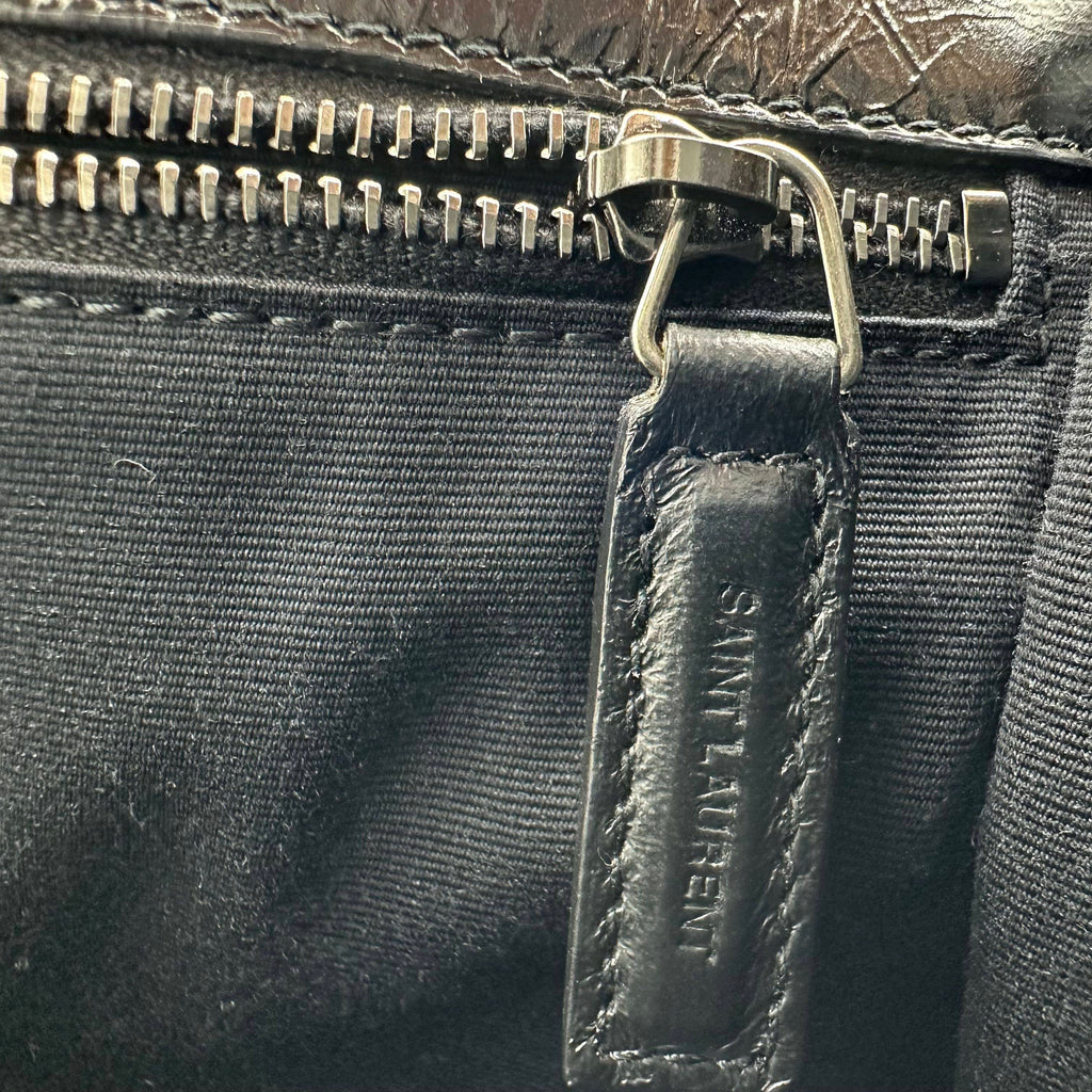 Saint Laurent Paris Niki Leather Chain Shoulder Bag Black