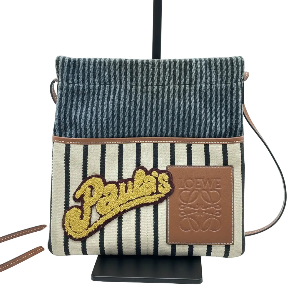 Loewe Embroidered Drawstring Pouch Crossbody
