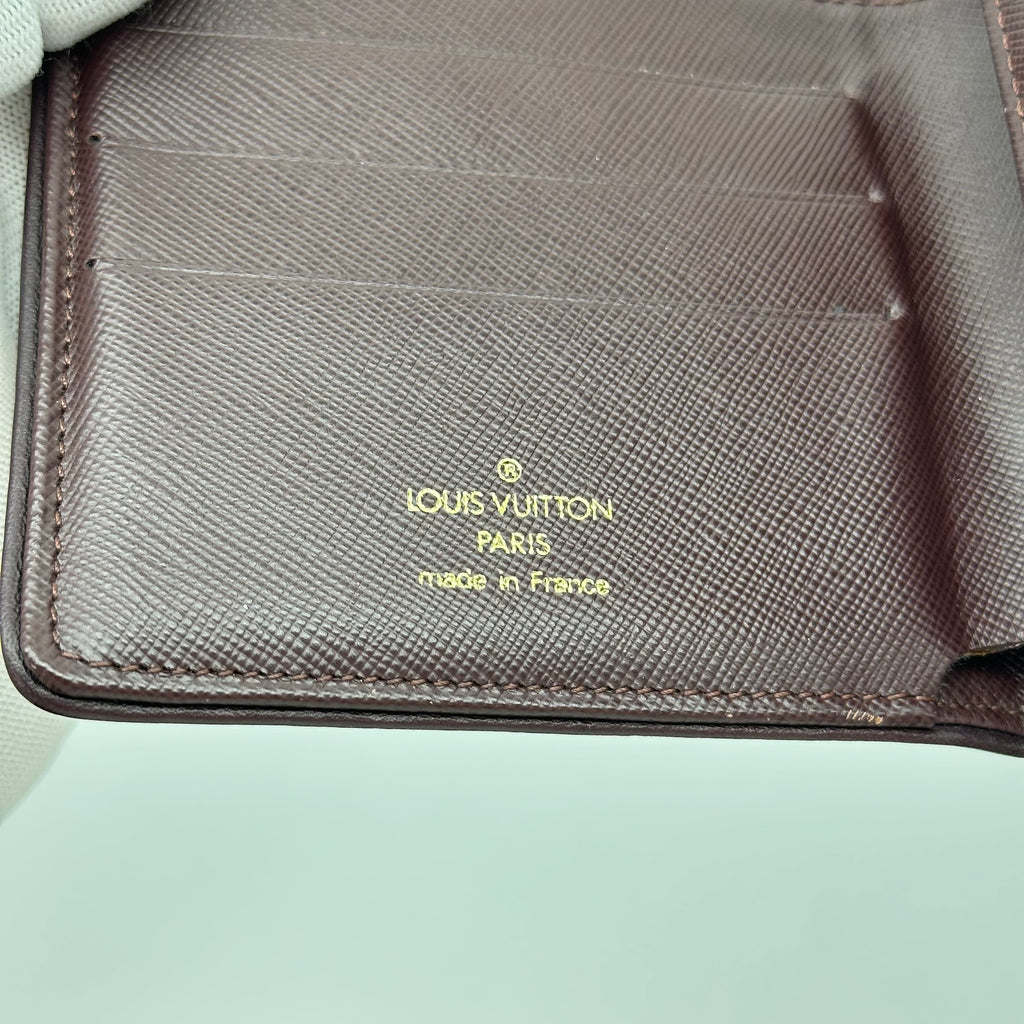 LV Louis Vuitton Monogram Mini Wallet strawberry pink vintage M92241